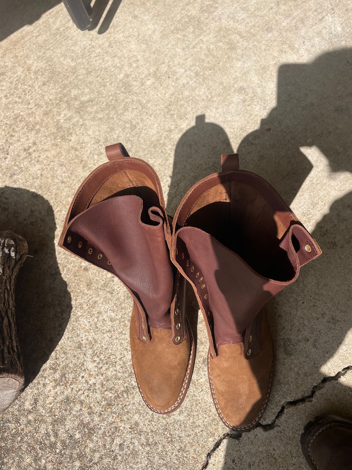 Photo by Isaac on October 3, 2023 of the Nicks Packer in Seidel 1964 Brown.