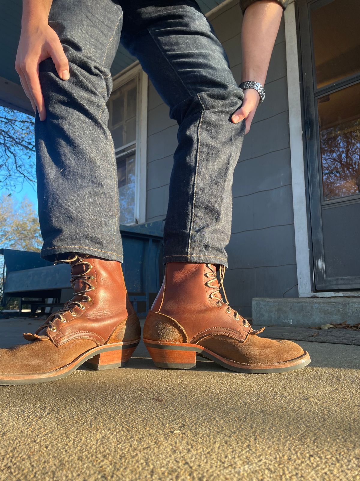 Photo by Isaac on November 6, 2023 of the Nicks Packer in Seidel 1964 Brown.