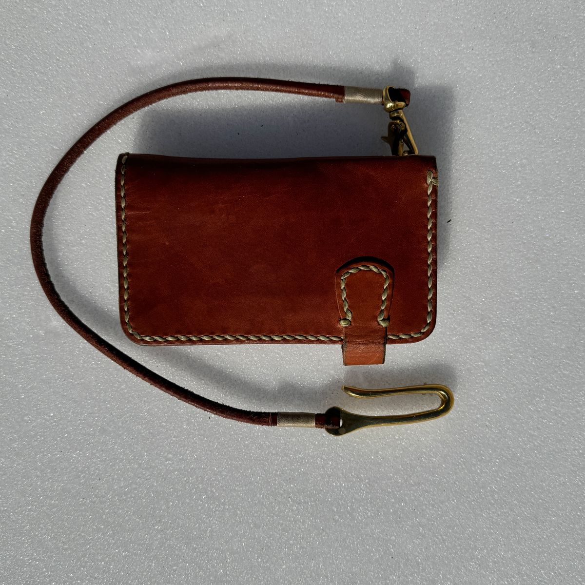 Photo by HLDM on February 4, 2026 of the Voyej Wallet in Unknown Natural Veg Tan.