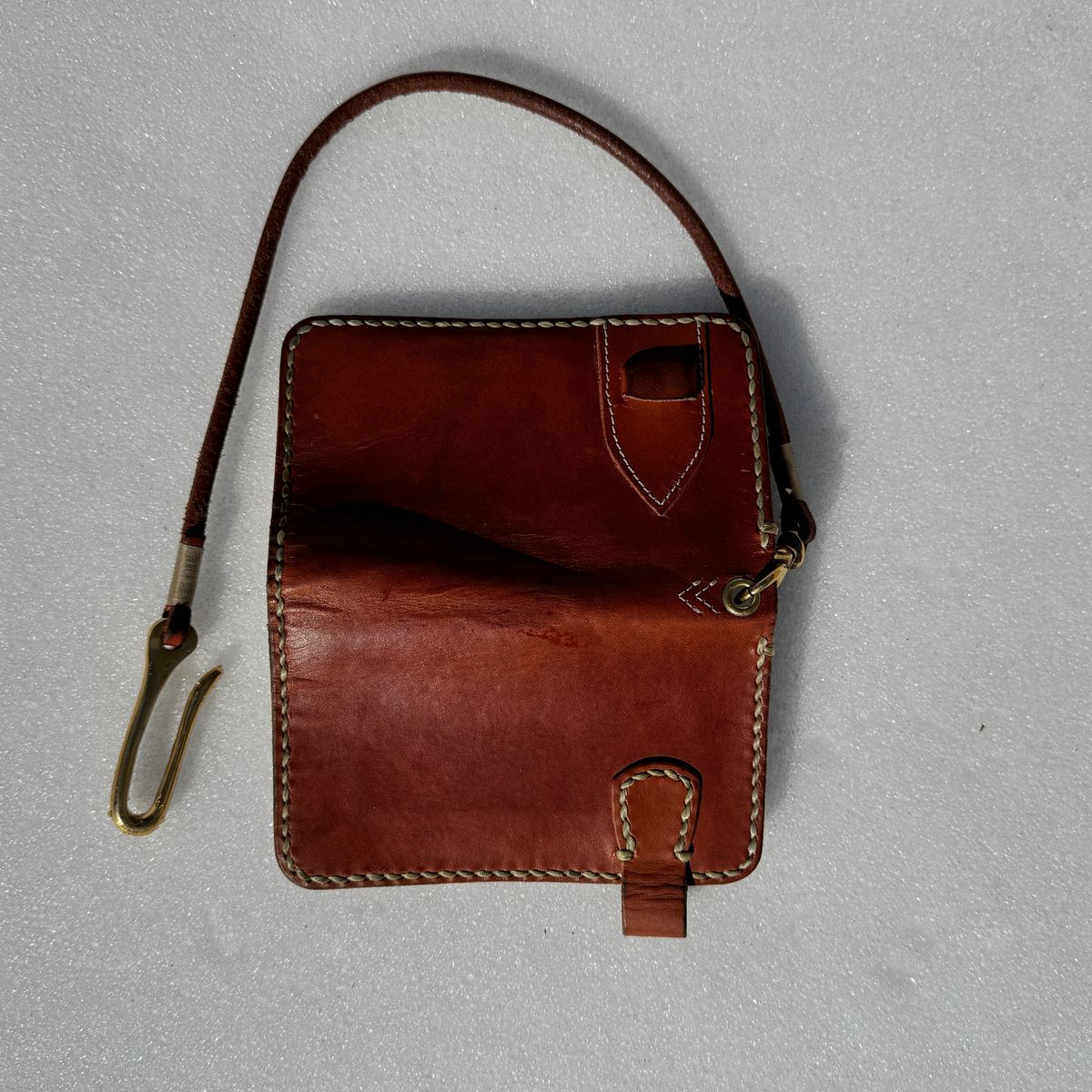 Photo by HLDM on February 4, 2026 of the Voyej Wallet in Unknown Natural Veg Tan.