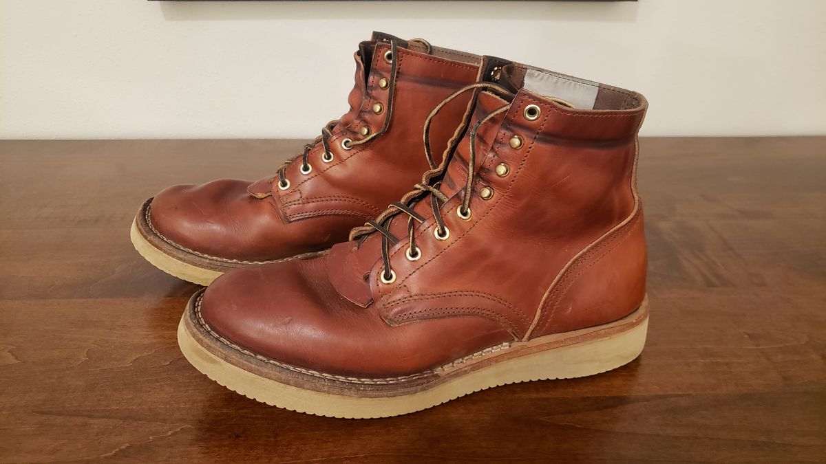Photo by woutvafan on March 4, 2025 of the Nicks Free Range in Wickett & Craig Tan Oiled Latigo.