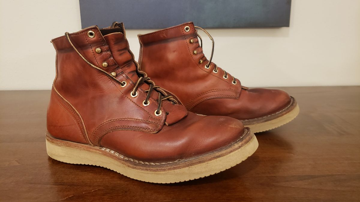 Photo by woutvafan on March 4, 2025 of the Nicks Free Range in Wickett & Craig Tan Oiled Latigo.