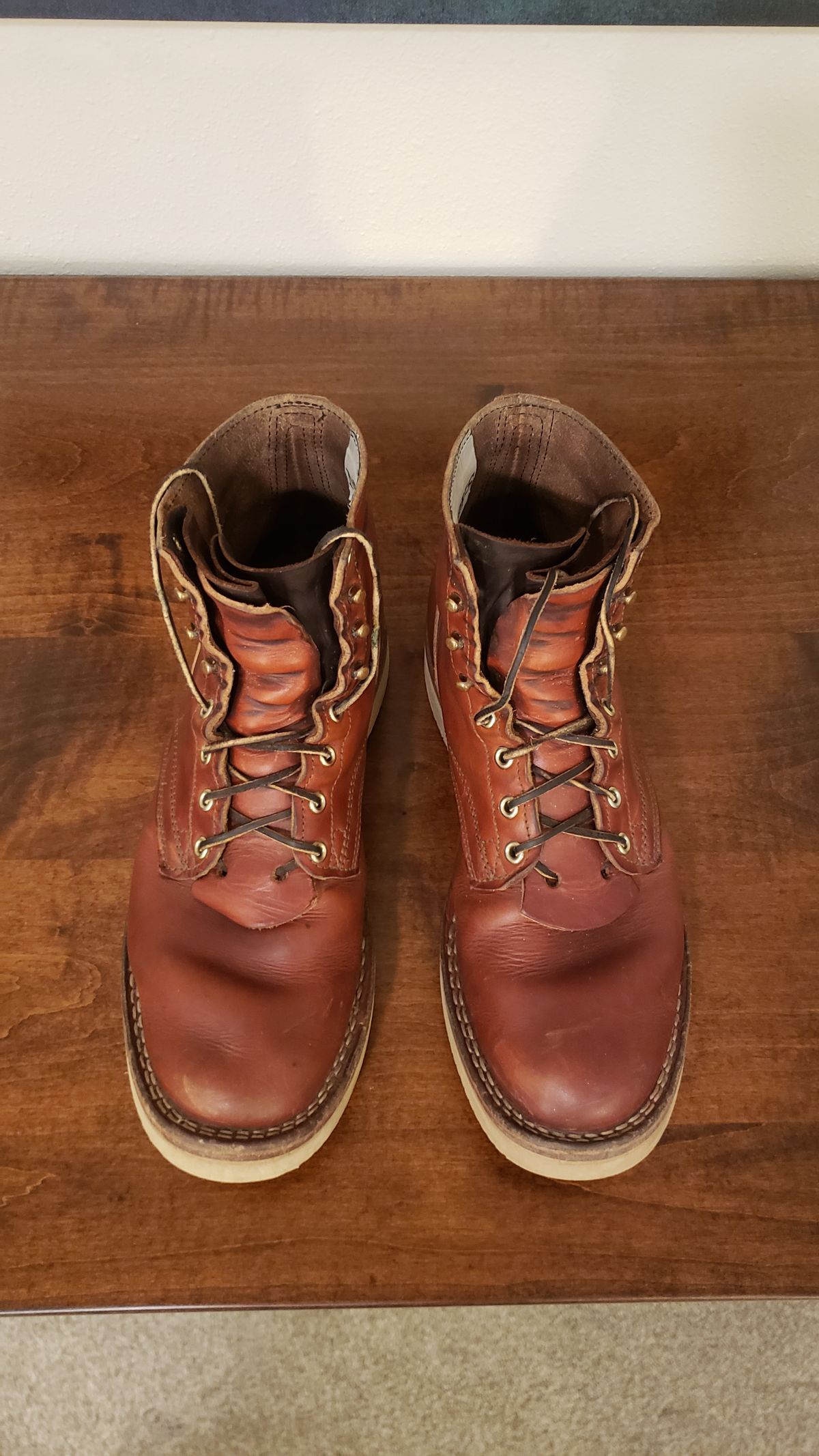 Photo by woutvafan on March 4, 2025 of the Nicks Free Range in Wickett & Craig Tan Oiled Latigo.