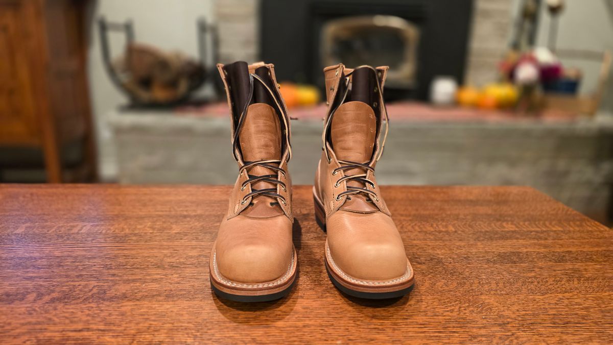 Photo by woutvafan on October 1, 2025 of the Nicks Robert in Horween Light Natural Dublin.