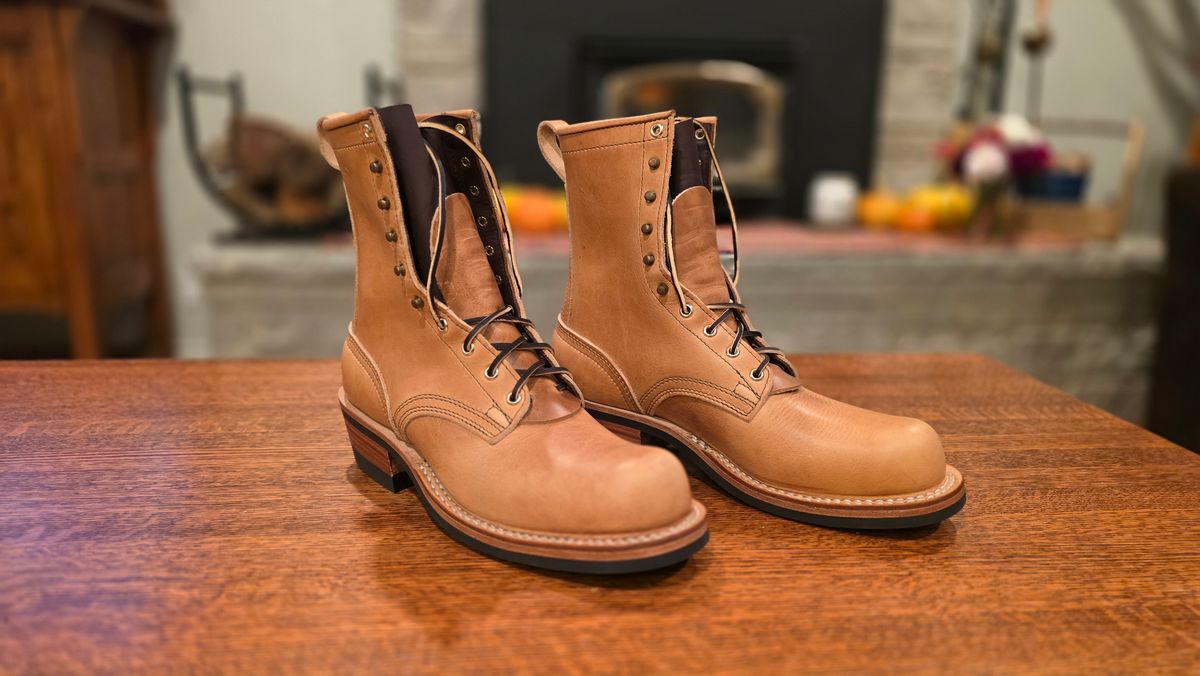 Photo by woutvafan on October 1, 2025 of the Nicks Robert in Horween Light Natural Dublin.