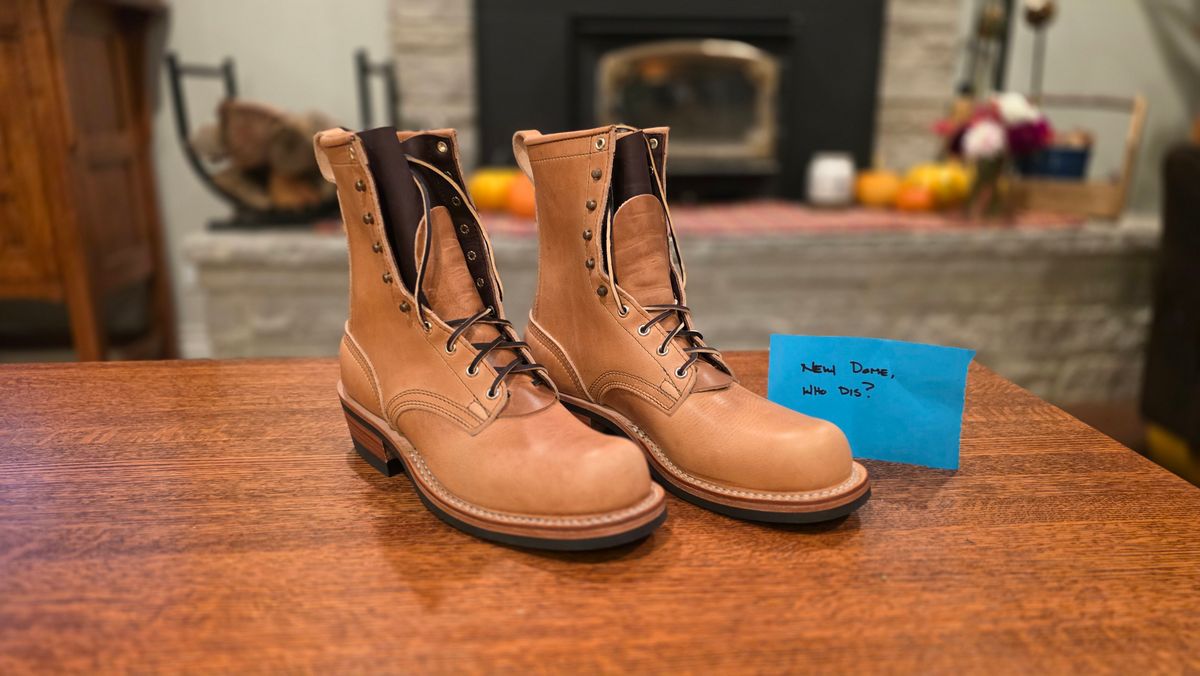 Photo by woutvafan on October 1, 2025 of the Nicks Robert in Horween Light Natural Dublin.