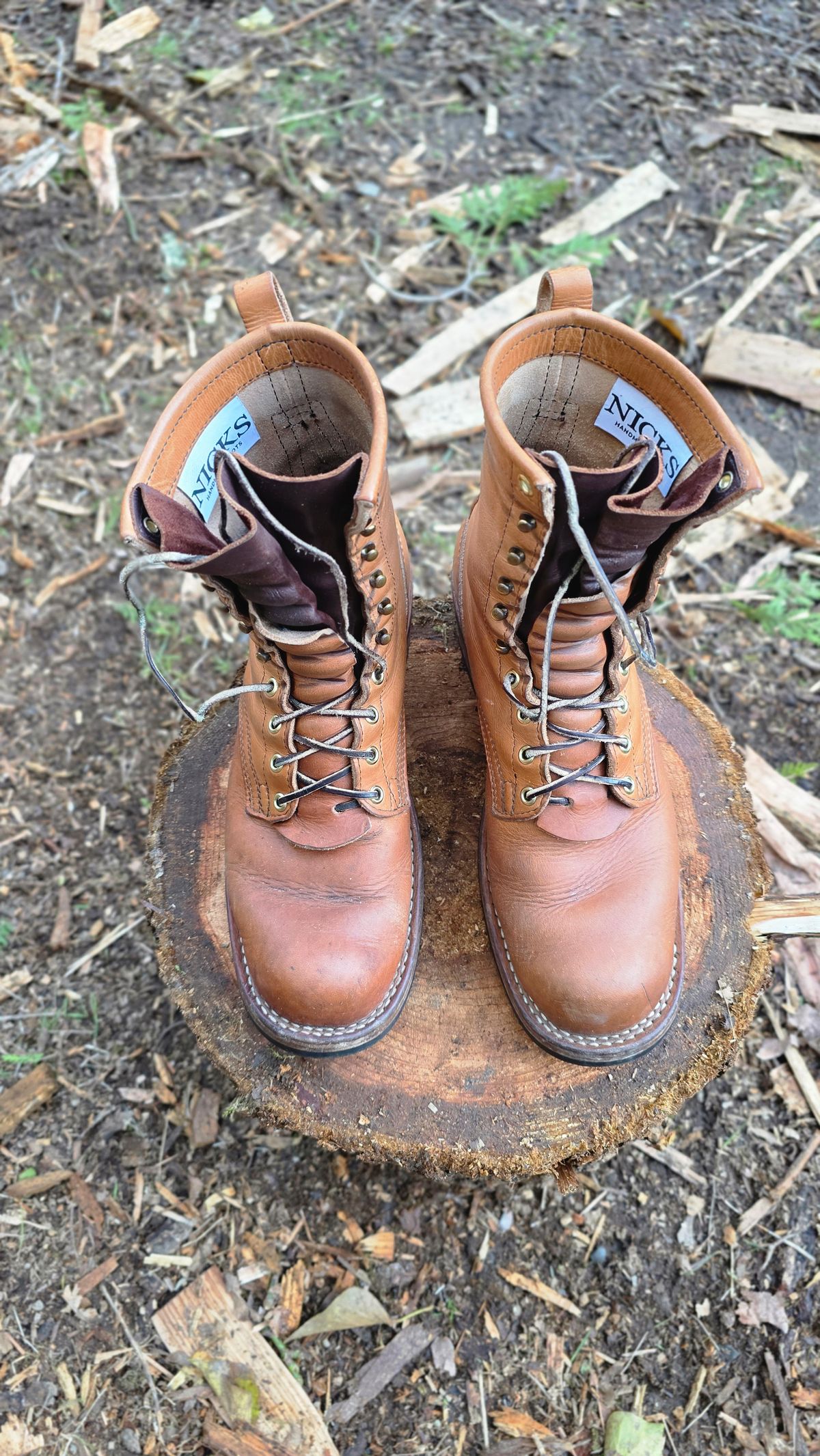 Photo by woutvafan on February 5, 2026 of the Nicks Robert in Horween Light Natural Dublin.
