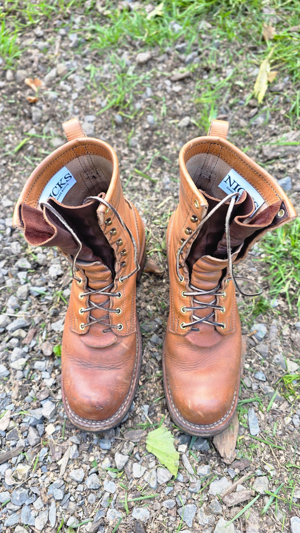 Photo by woutvafan on April 5, 2026 of the Nicks Robert in Horween Light Natural Dublin.