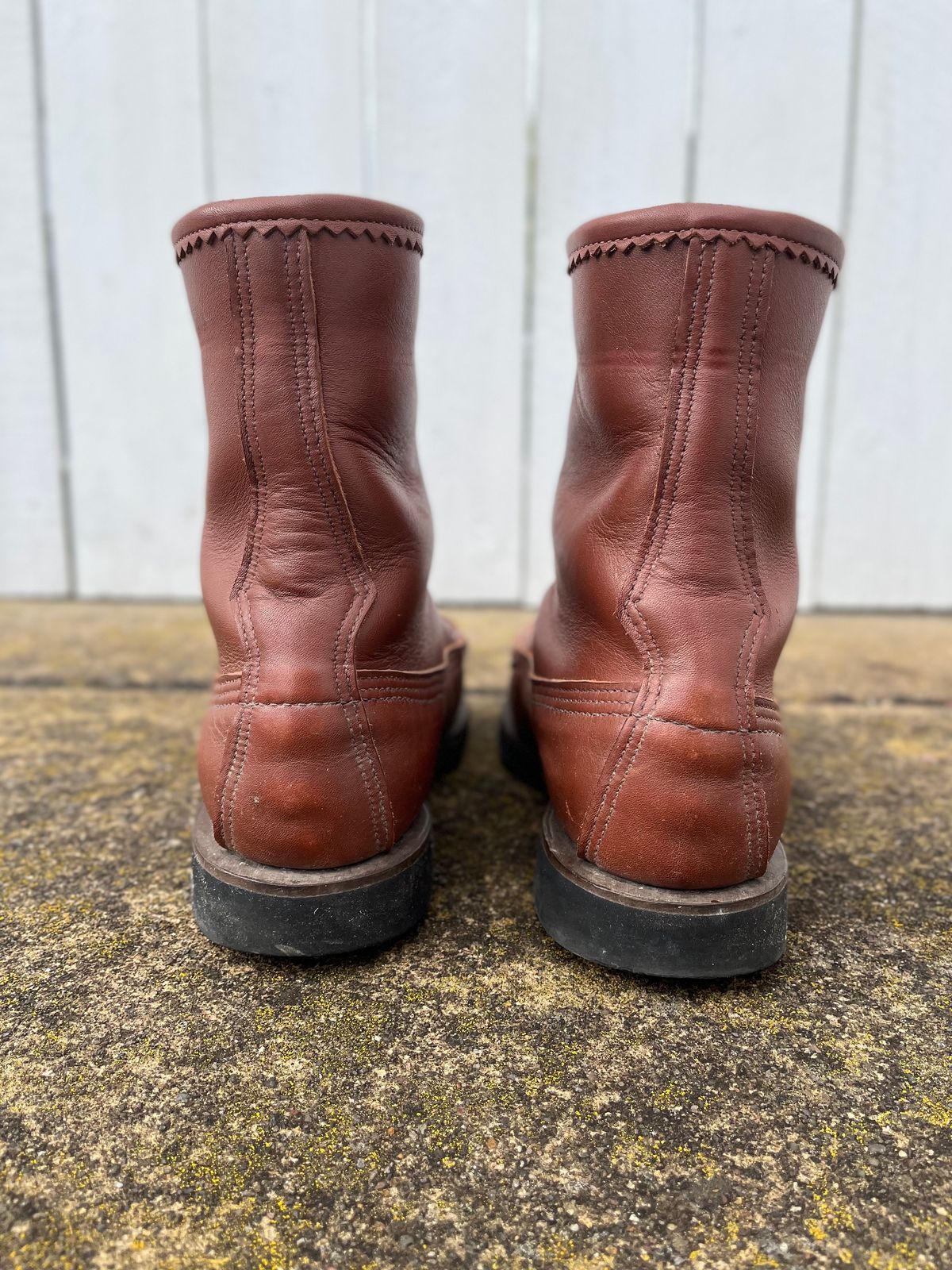 Photo by philbert on November 2, 2022 of the Russell Moccasin Co. Woodcock TLC in Richard Hoffmans Tan German Elk.