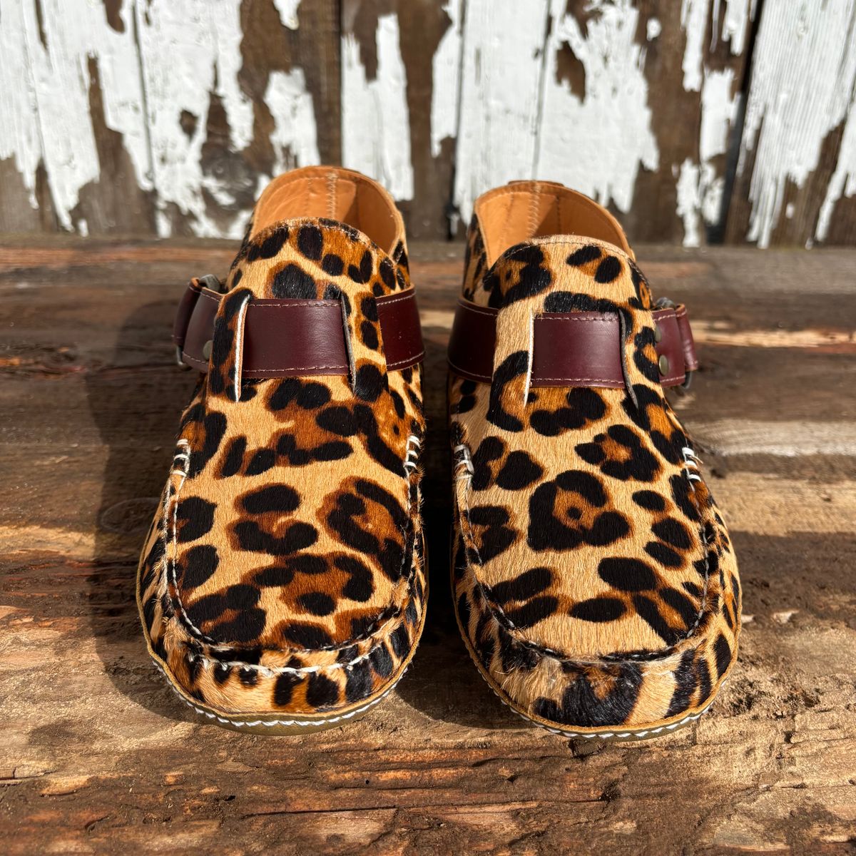 Photo by philbert on October 1, 2025 of the Quoddy Classic Ring Boot in Leopard Print Hair On Calf.