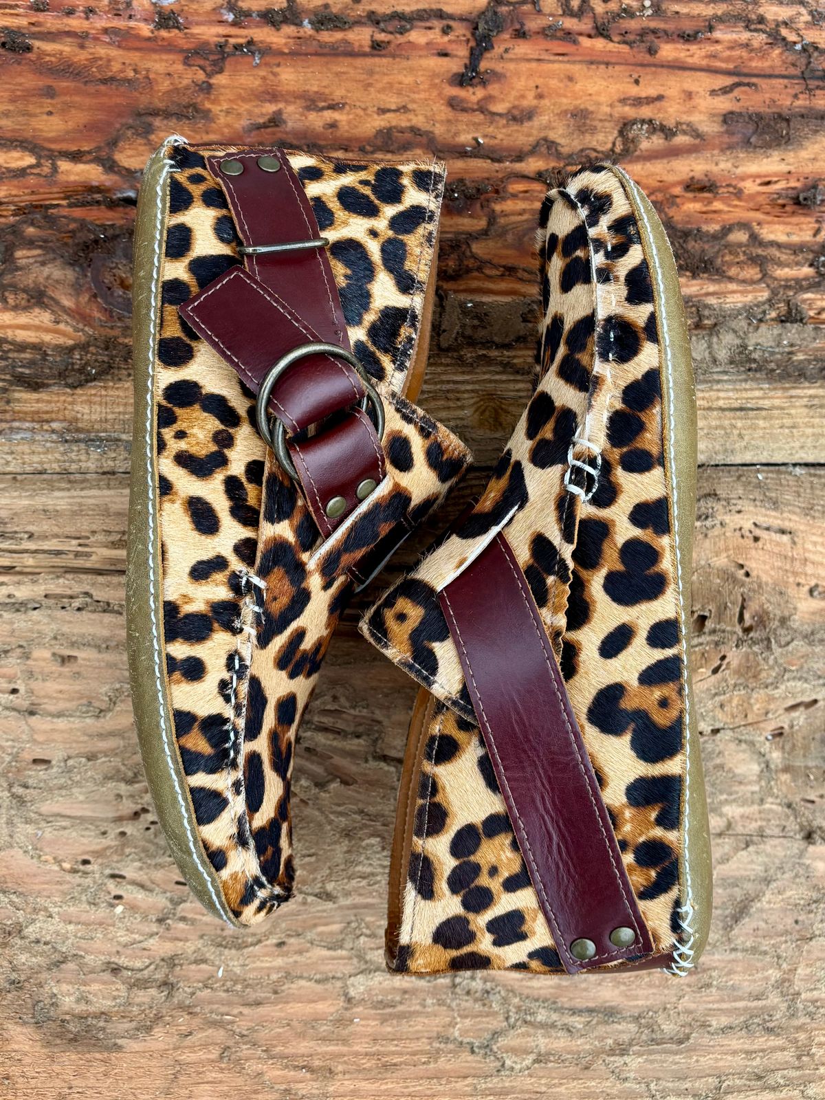 Photo by philbert on November 1, 2025 of the Quoddy Classic Ring Boot in Leopard Print Hair On Calf.