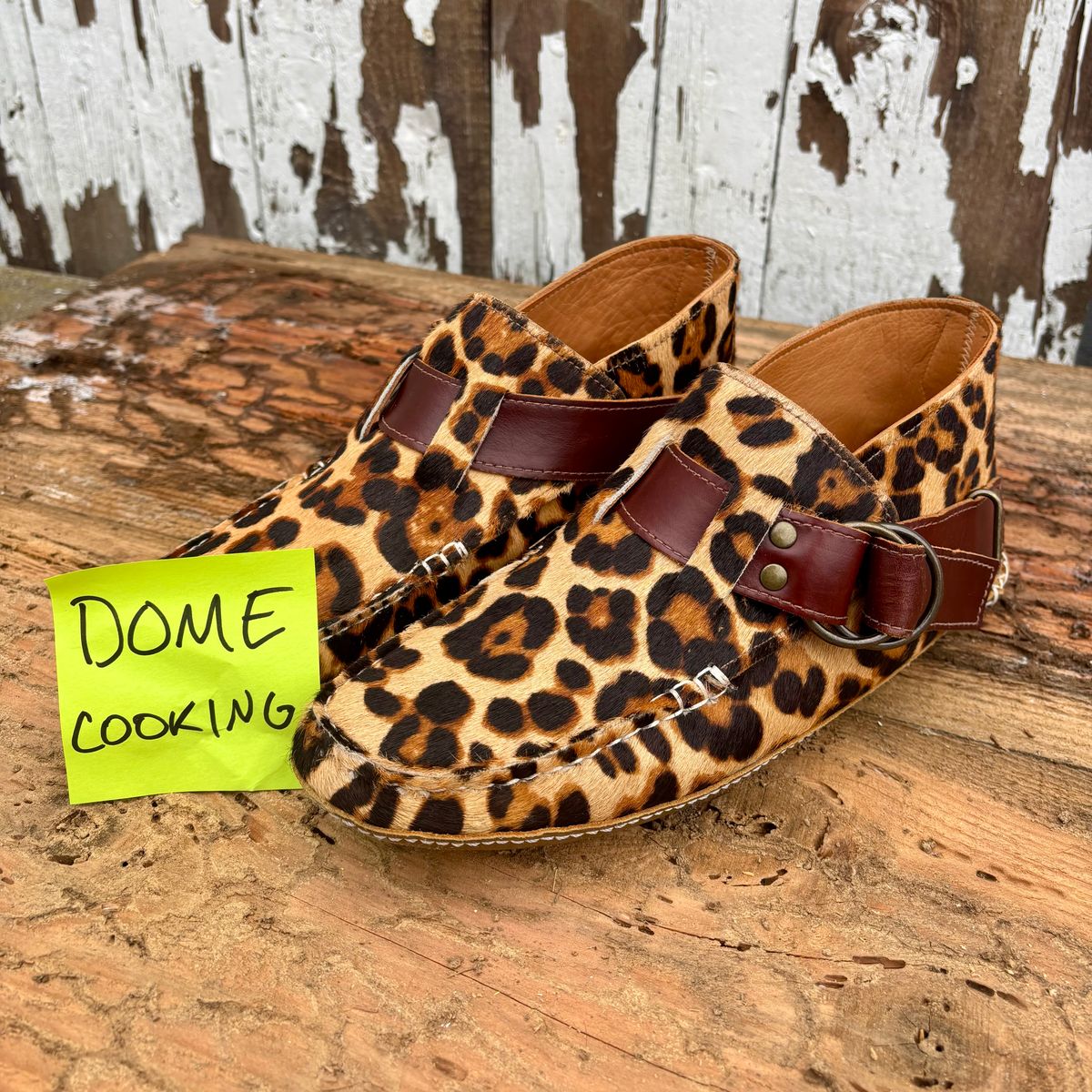 Photo by philbert on November 1, 2025 of the Quoddy Classic Ring Boot in Leopard Print Hair On Calf.