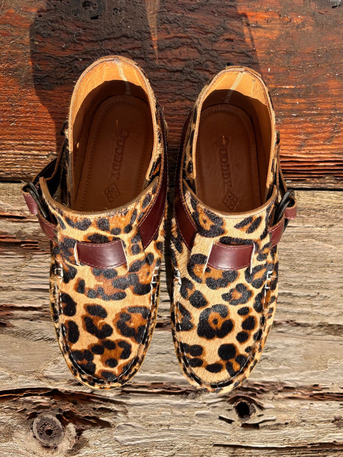 Photo by philbert on January 3, 2026 of the Quoddy Classic Ring Boot in Leopard Print Hair On Calf.