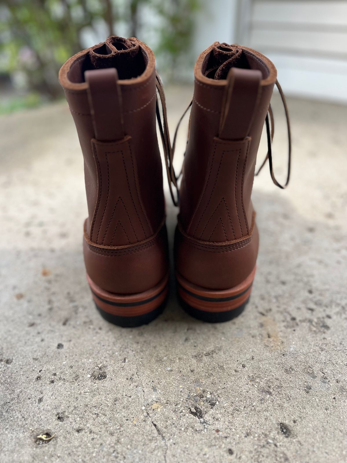 Photo by DiscoBiscuits on October 1, 2023 of the Nicks Overlander in Seidel 1964 Brown.