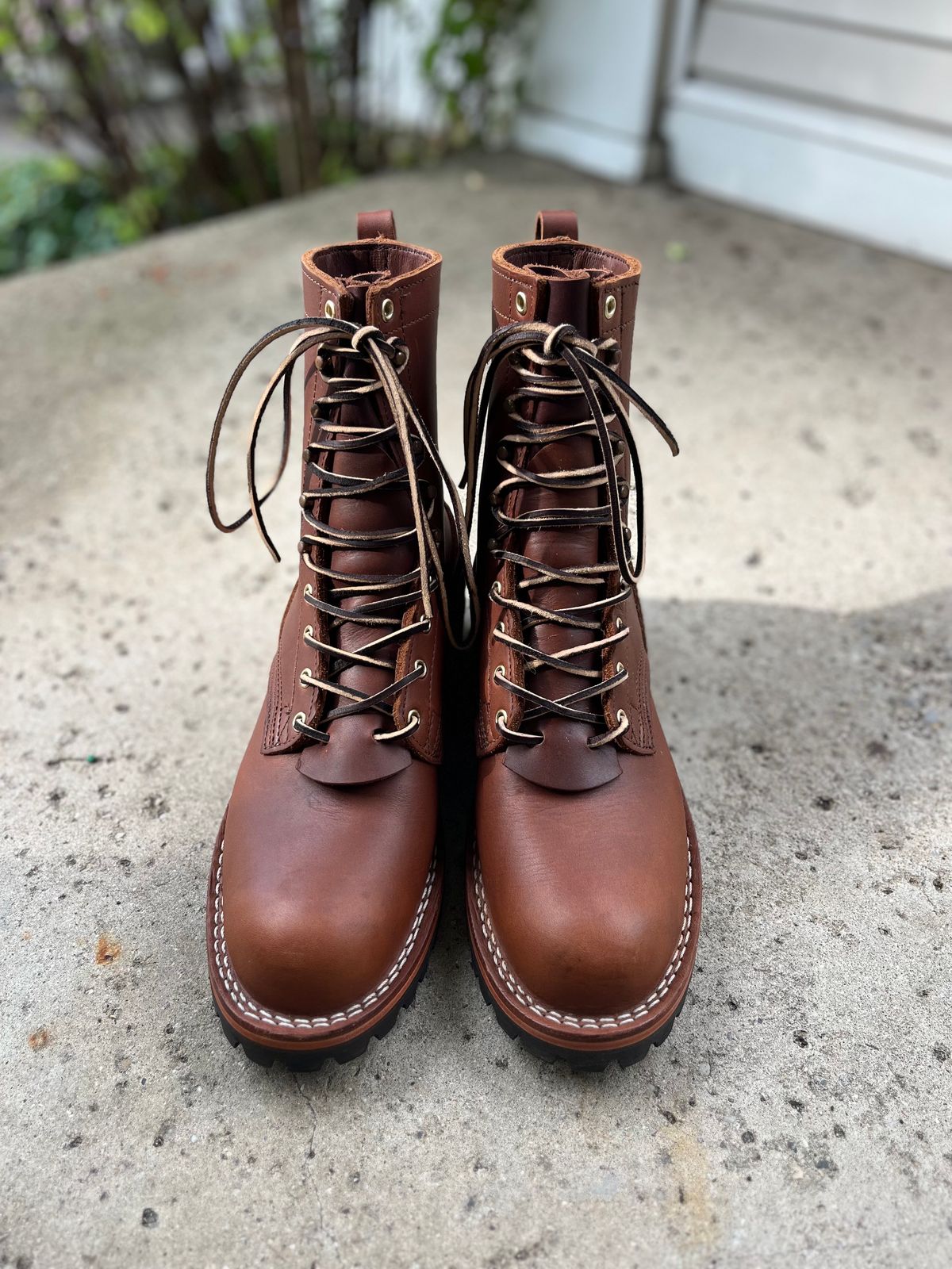 Photo by DiscoBiscuits on October 1, 2023 of the Nicks Overlander in Seidel 1964 Brown.