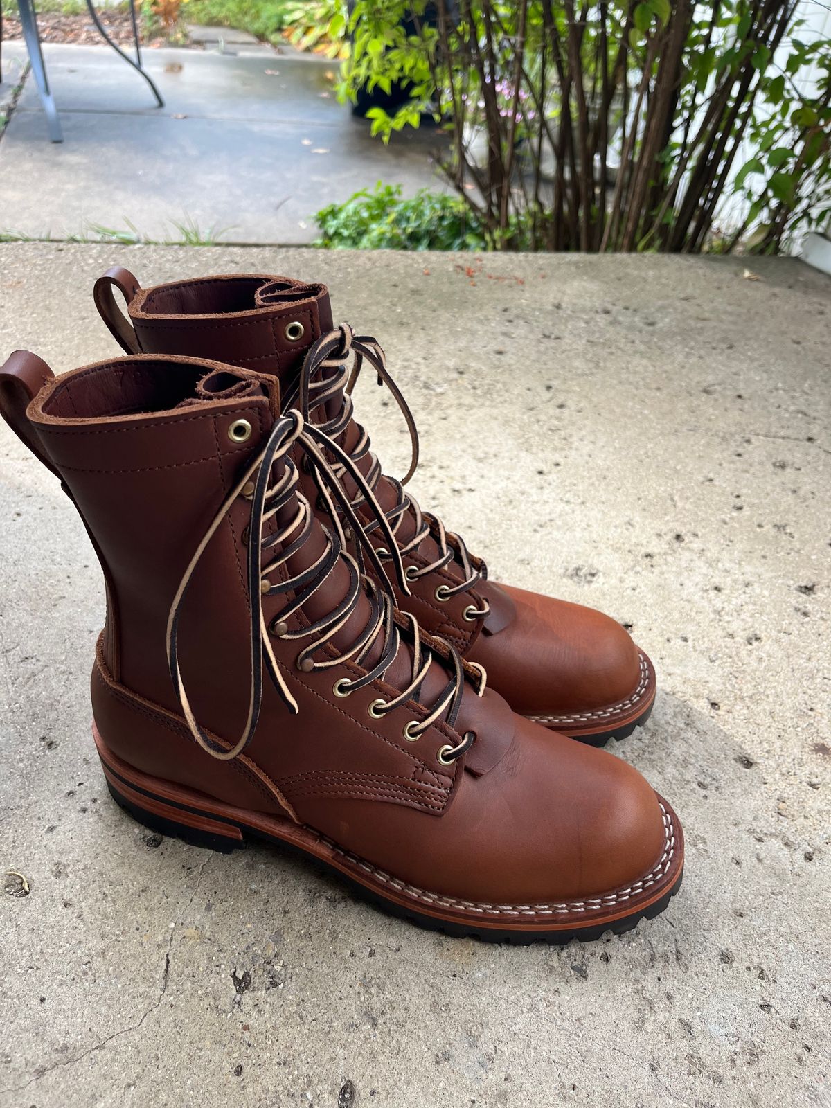 Photo by DiscoBiscuits on October 1, 2023 of the Nicks Overlander in Seidel 1964 Brown.
