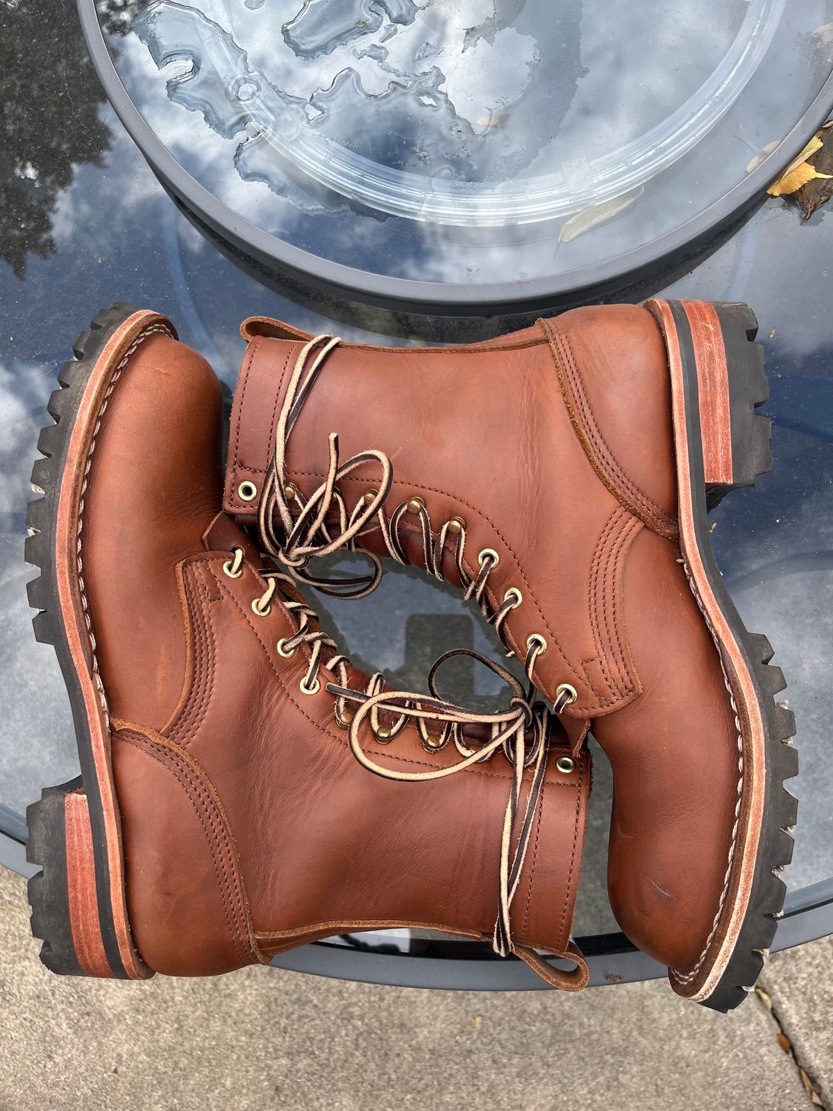 Photo by DiscoBiscuits on November 1, 2023 of the Nicks Overlander in Seidel 1964 Brown.