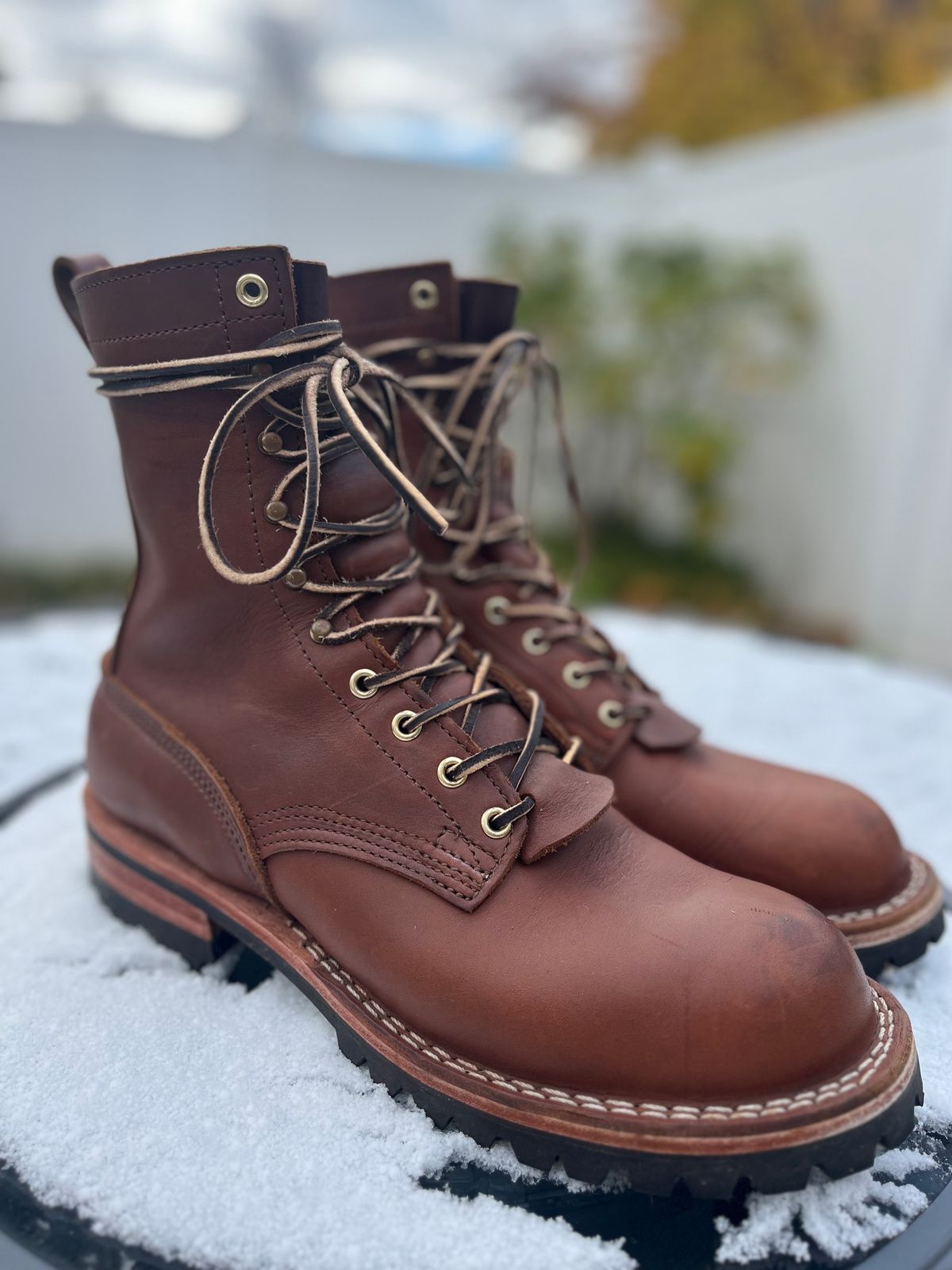 Photo by DiscoBiscuits on November 1, 2023 of the Nicks Overlander in Seidel 1964 Brown.