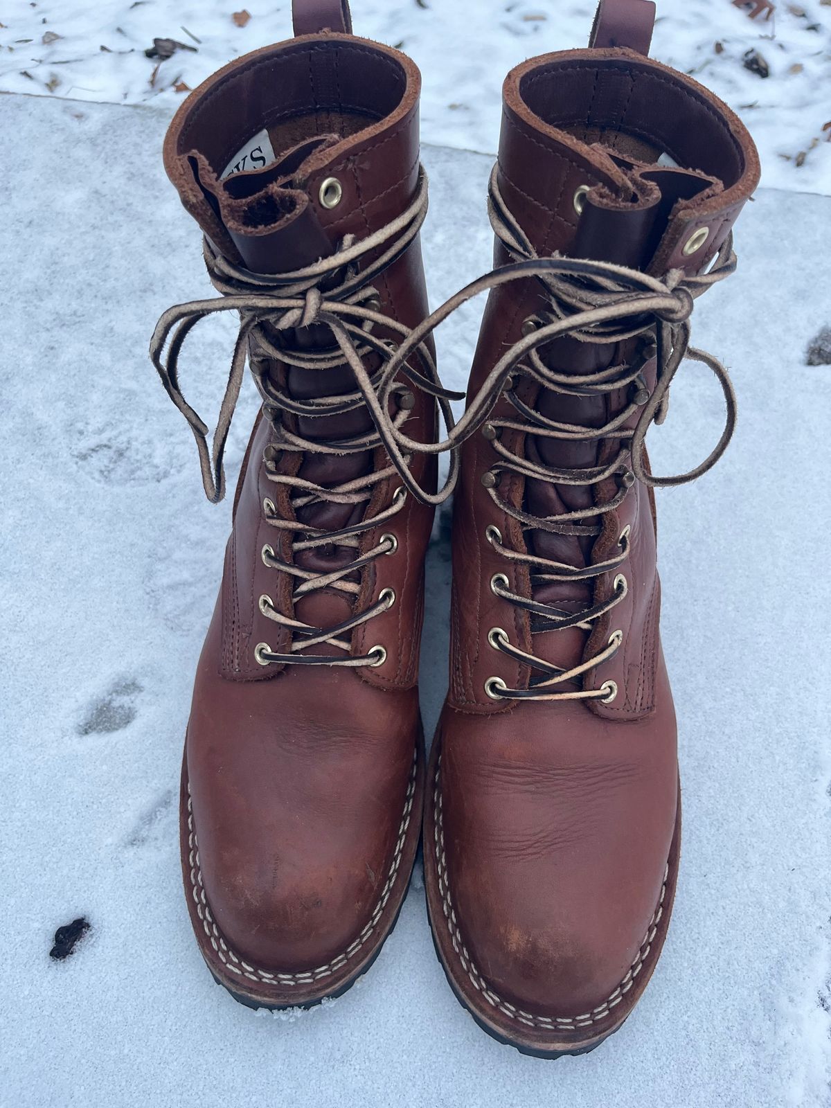 Photo by DiscoBiscuits on January 1, 2024 of the Nicks Overlander in Seidel 1964 Brown.