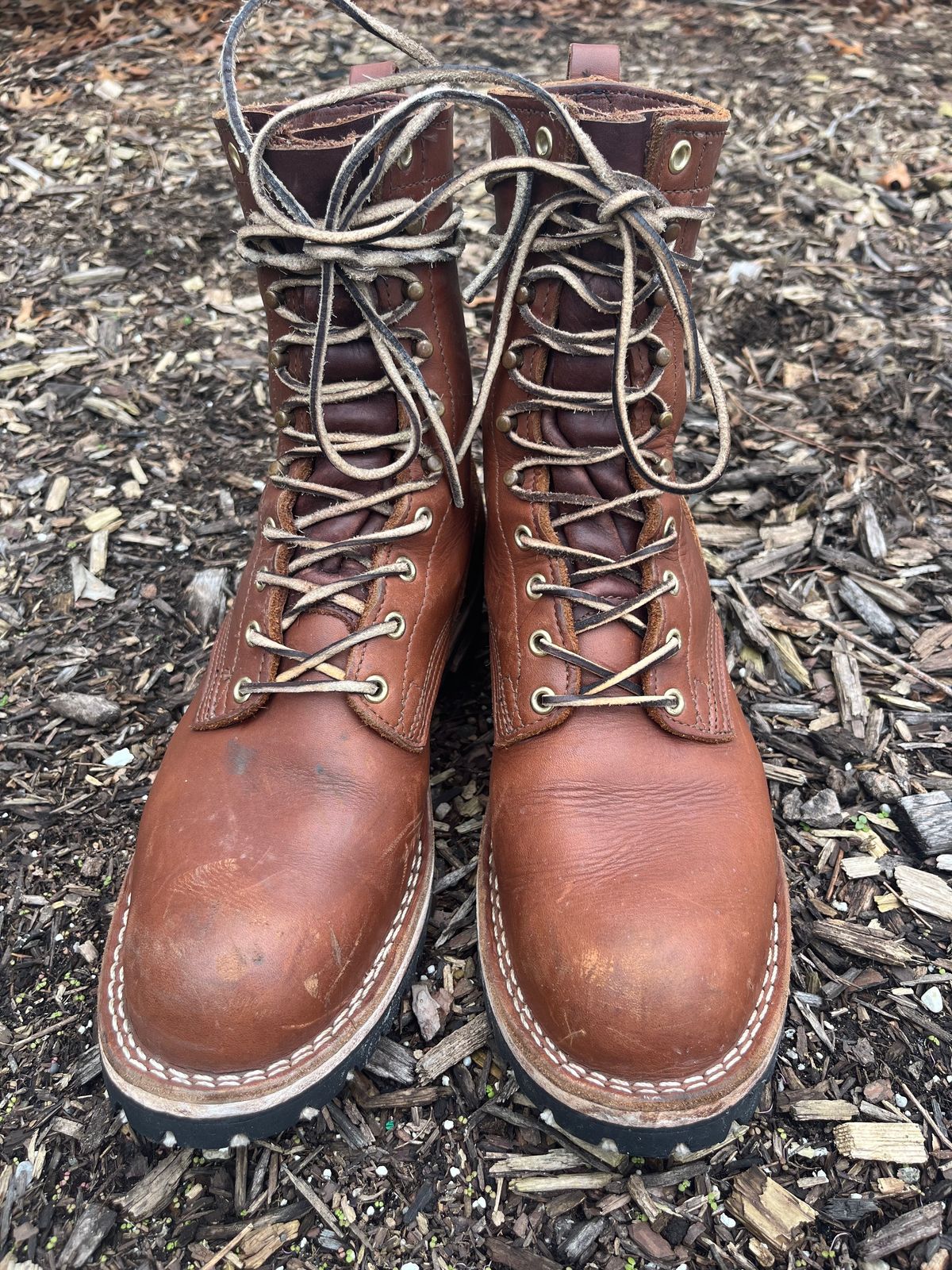 Photo by DiscoBiscuits on February 5, 2024 of the Nicks Overlander in Seidel 1964 Brown.