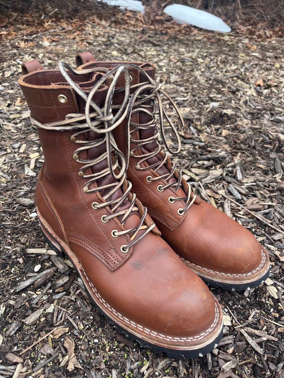 Photo by DiscoBiscuits on February 5, 2024 of the Nicks Overlander in Seidel 1964 Brown.
