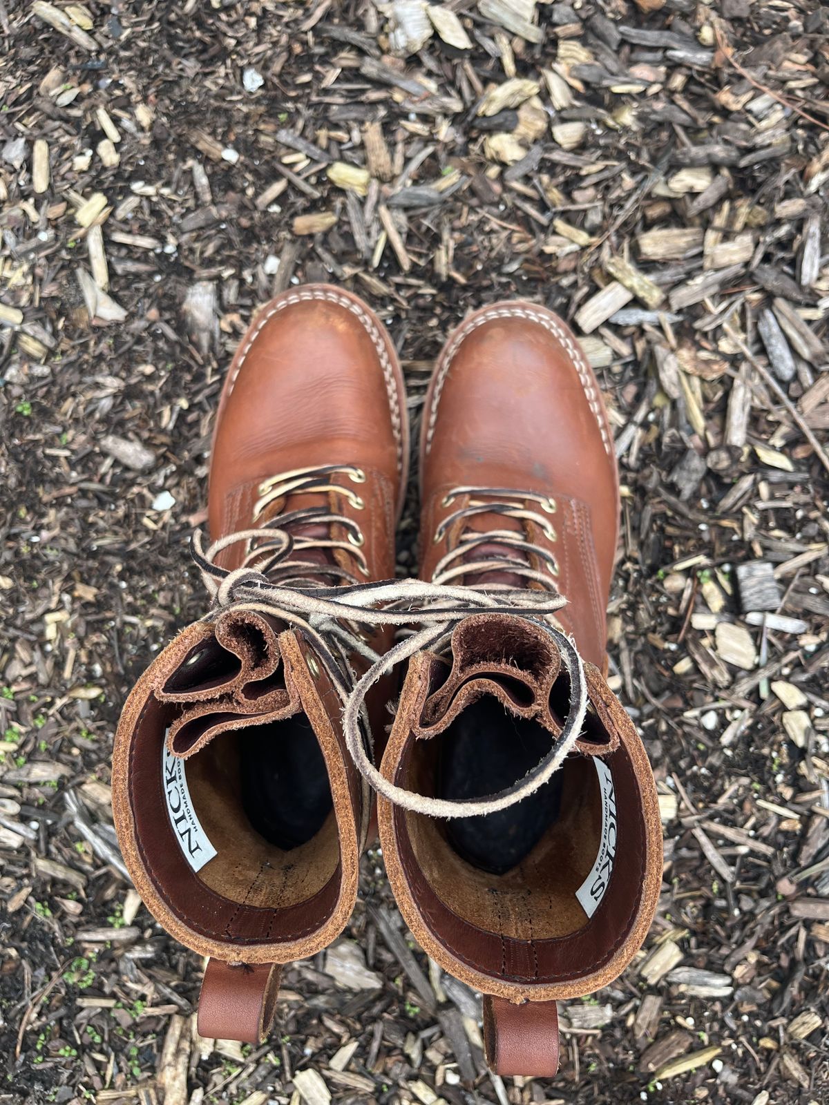 Photo by DiscoBiscuits on February 5, 2024 of the Nicks Overlander in Seidel 1964 Brown.