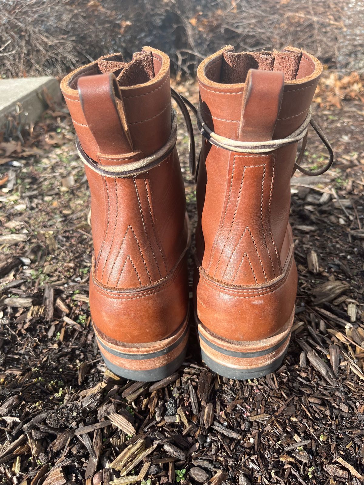 Photo by DiscoBiscuits on March 2, 2024 of the Nicks Overlander in Seidel 1964 Brown.