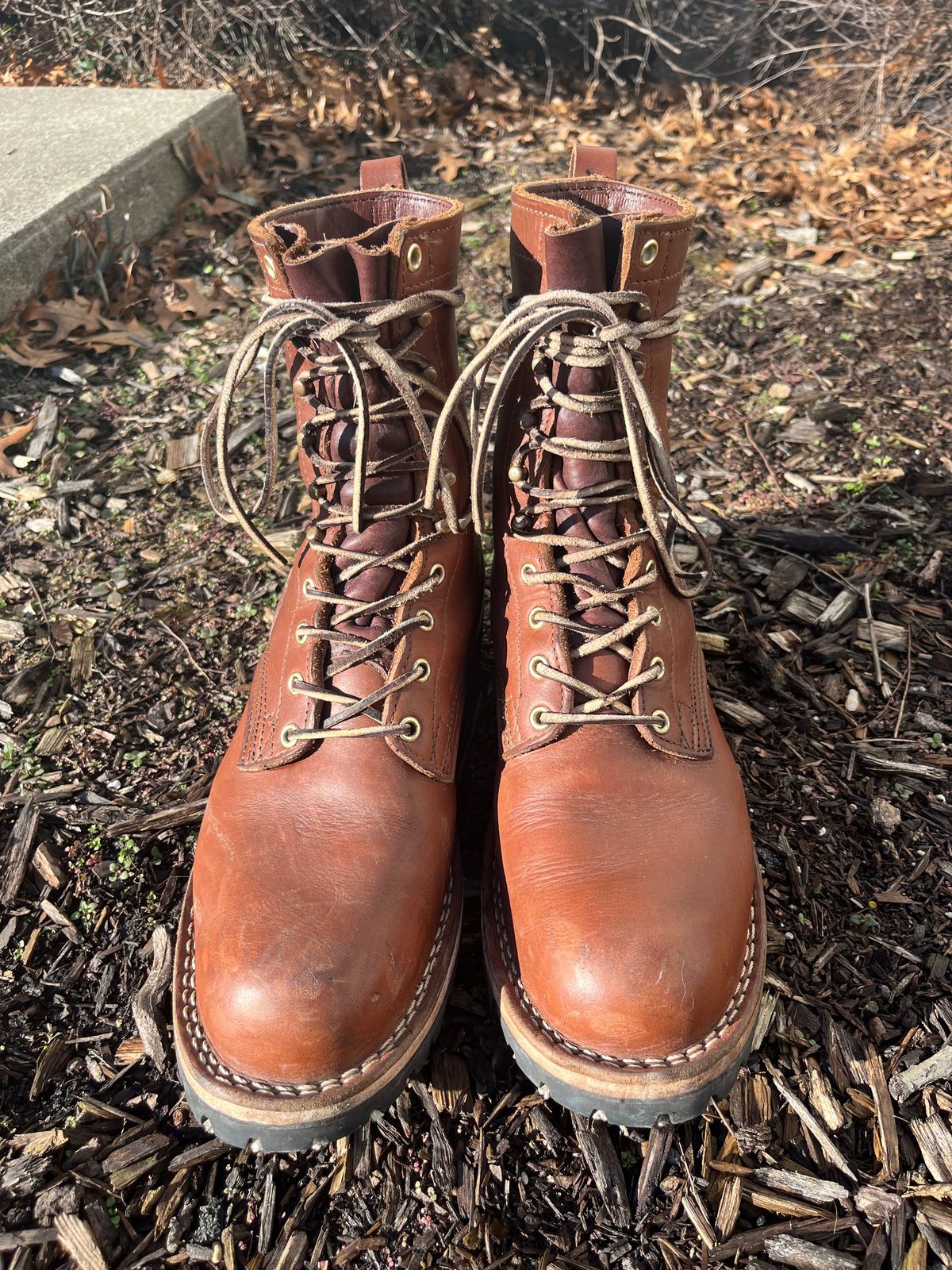 Photo by DiscoBiscuits on March 2, 2024 of the Nicks Overlander in Seidel 1964 Brown.