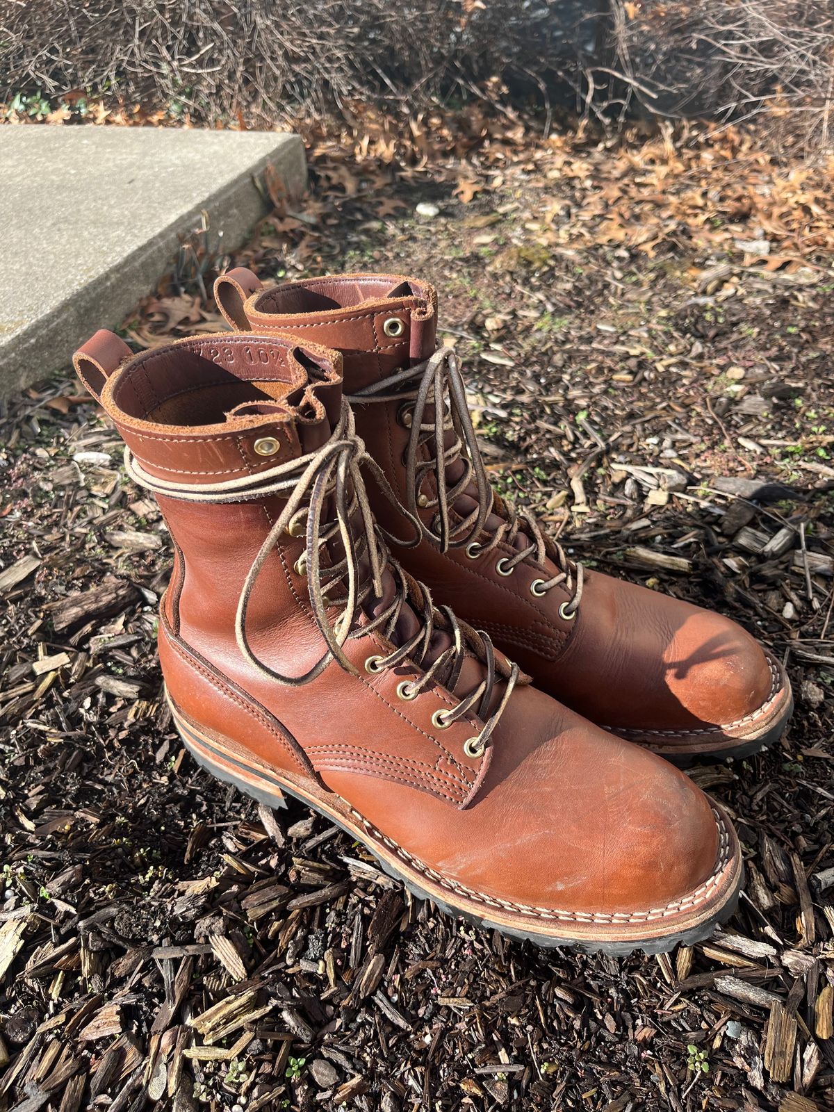 Photo by DiscoBiscuits on March 2, 2024 of the Nicks Overlander in Seidel 1964 Brown.