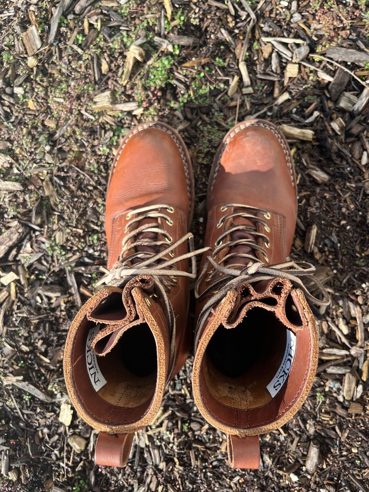 Photo by DiscoBiscuits on March 2, 2024 of the Nicks Overlander in Seidel 1964 Brown.