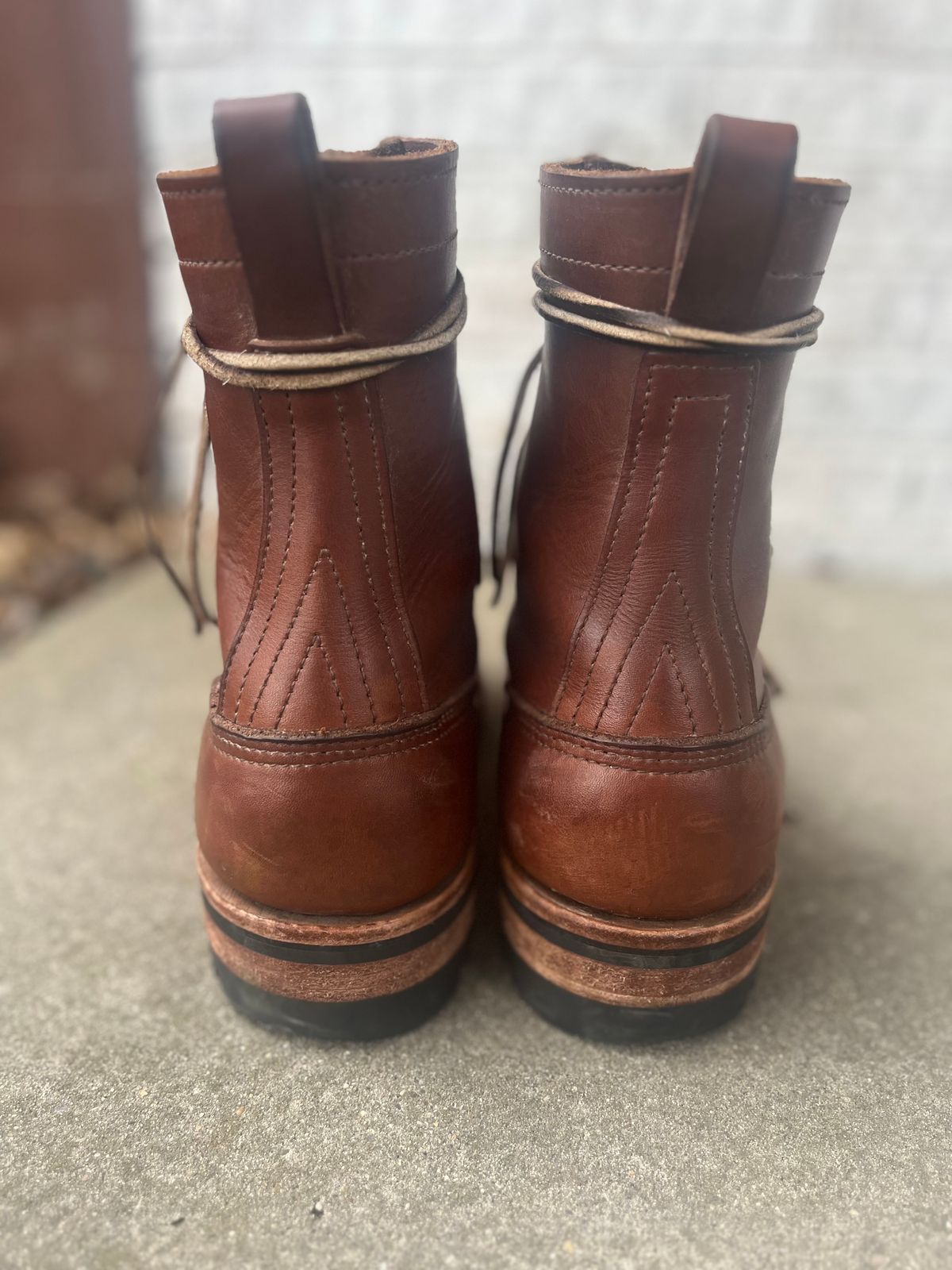 Photo by DiscoBiscuits on April 3, 2024 of the Nicks Overlander in Seidel 1964 Brown.