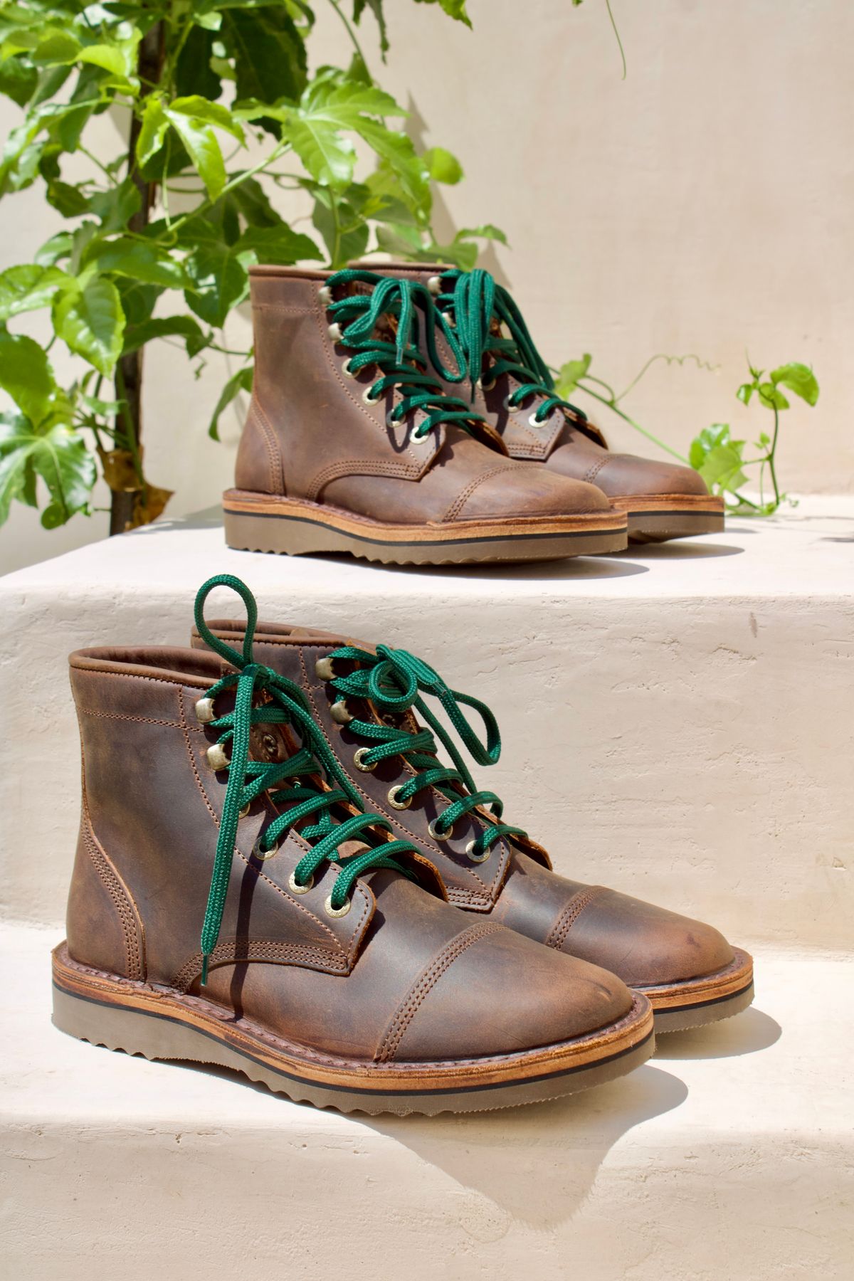 Photo by TangibleLily929 on October 15, 2025 of the Jim Green 719 in Bronco Oily Pull Up.