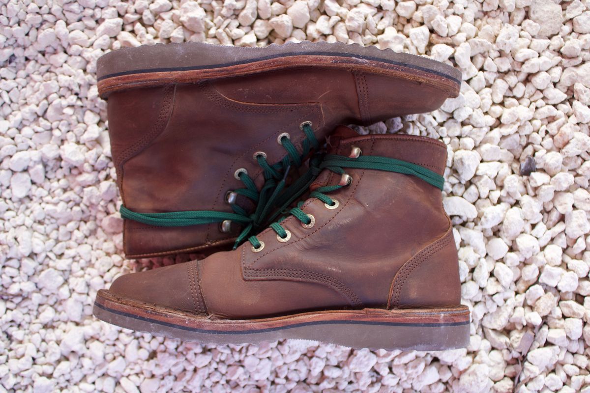 Photo by TangibleLily929 on November 4, 2025 of the Jim Green 719 in Bronco Oily Pull Up.