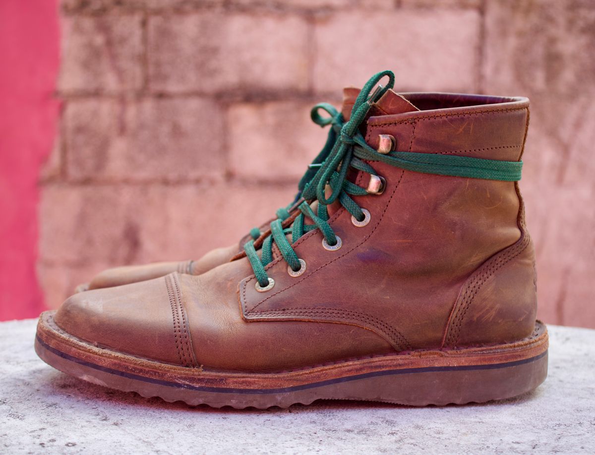 Photo by TangibleLily929 on December 1, 2025 of the Jim Green 719 in Bronco Oily Pull Up.