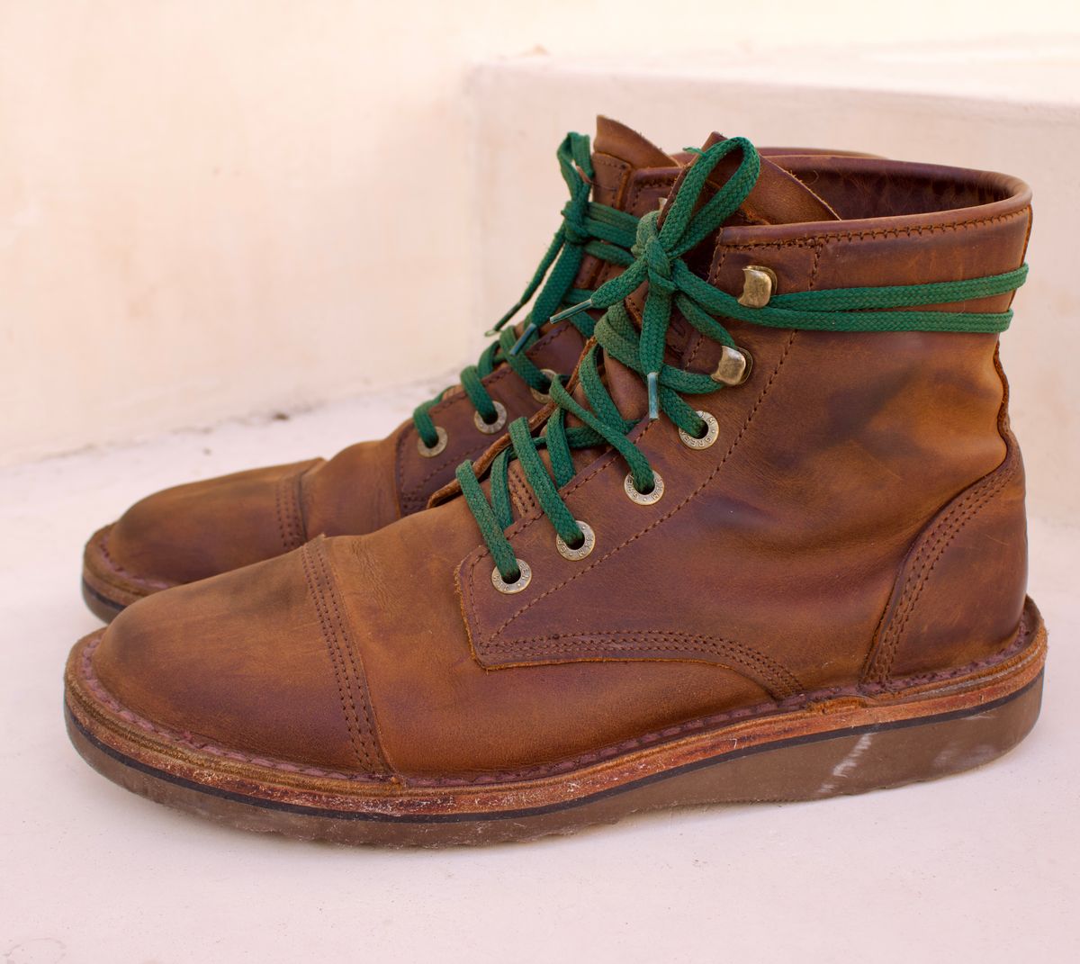 Photo by TangibleLily929 on February 4, 2026 of the Jim Green 719 in Bronco Oily Pull Up.