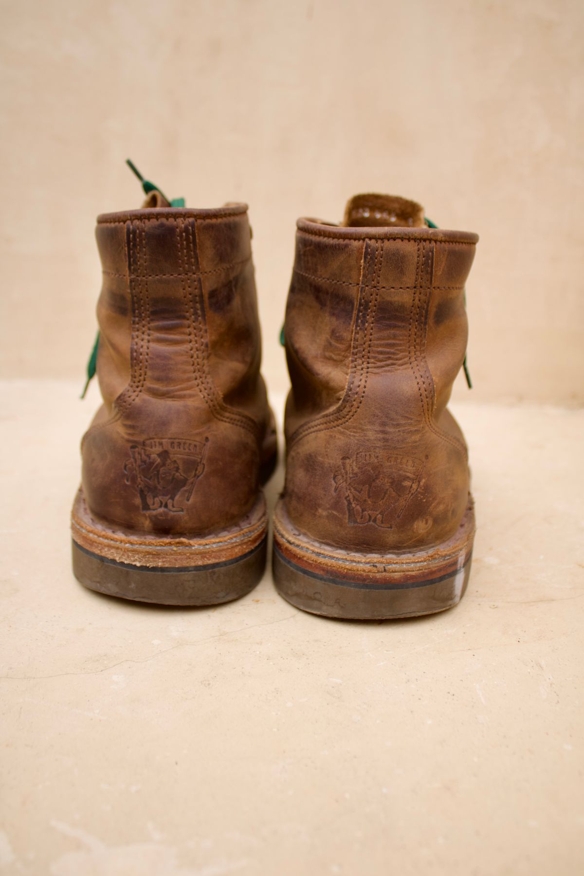 Photo by TangibleLily929 on April 2, 2026 of the Jim Green 719 in Bronco Oily Pull Up.