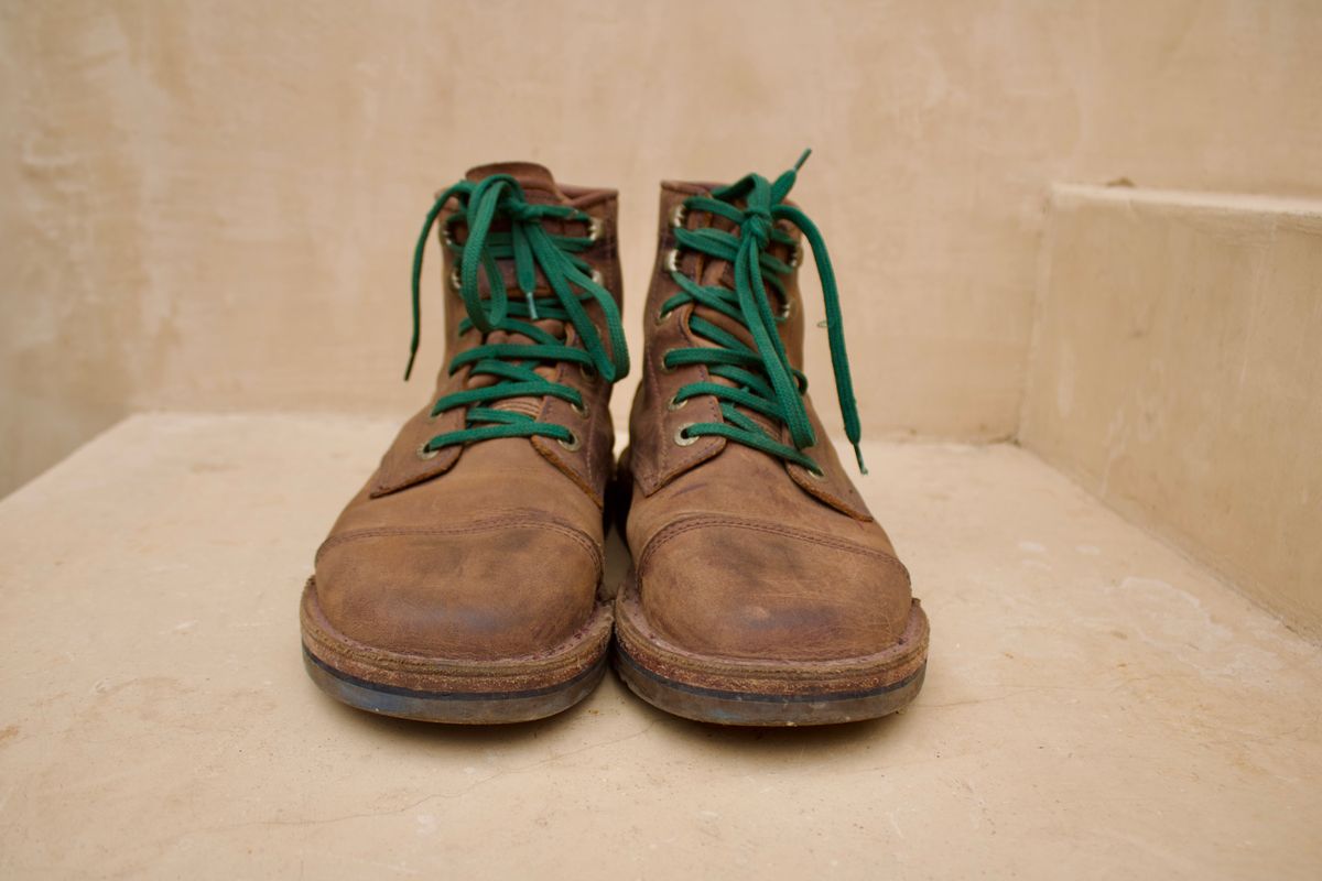 Photo by TangibleLily929 on April 2, 2026 of the Jim Green 719 in Bronco Oily Pull Up.