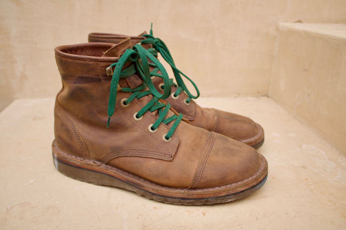 Photo by TangibleLily929 on April 2, 2026 of the Jim Green 719 in Bronco Oily Pull Up.