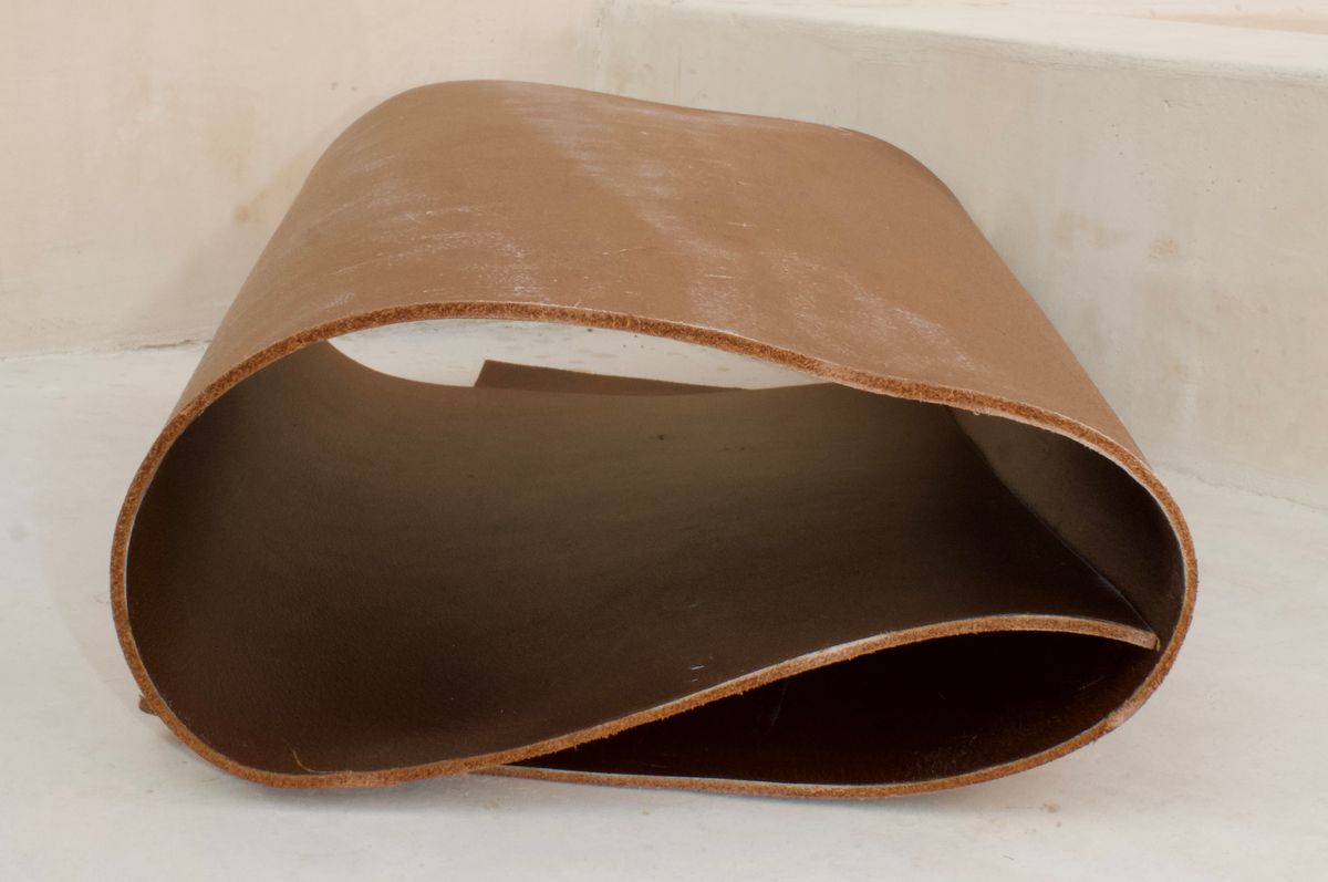 Photo by TangibleLily929 on January 2, 2026 of the Lefarc Tannery EAGLE in buffalo leather Crome And Wax Tanned.