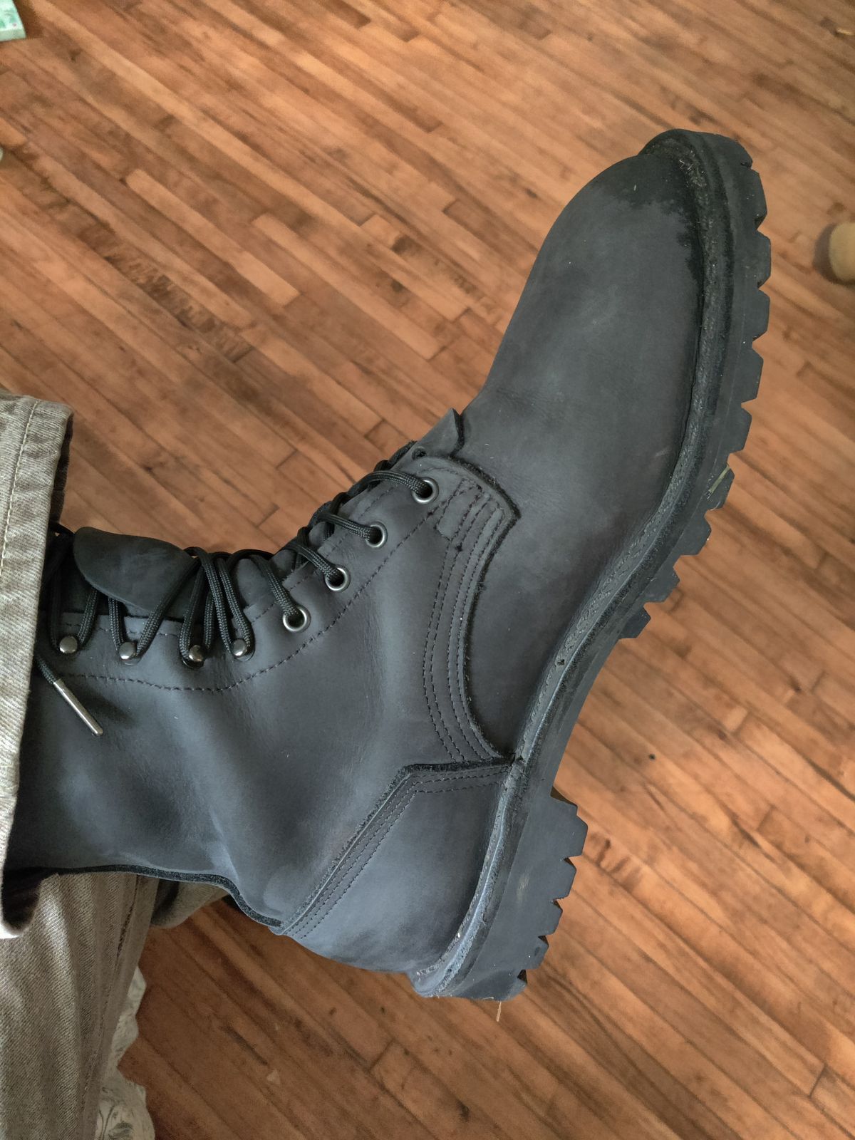 Photo by WhileyRasqual on October 15, 2023 of the Nicks Tactical in Seidel WeatherShield Black.