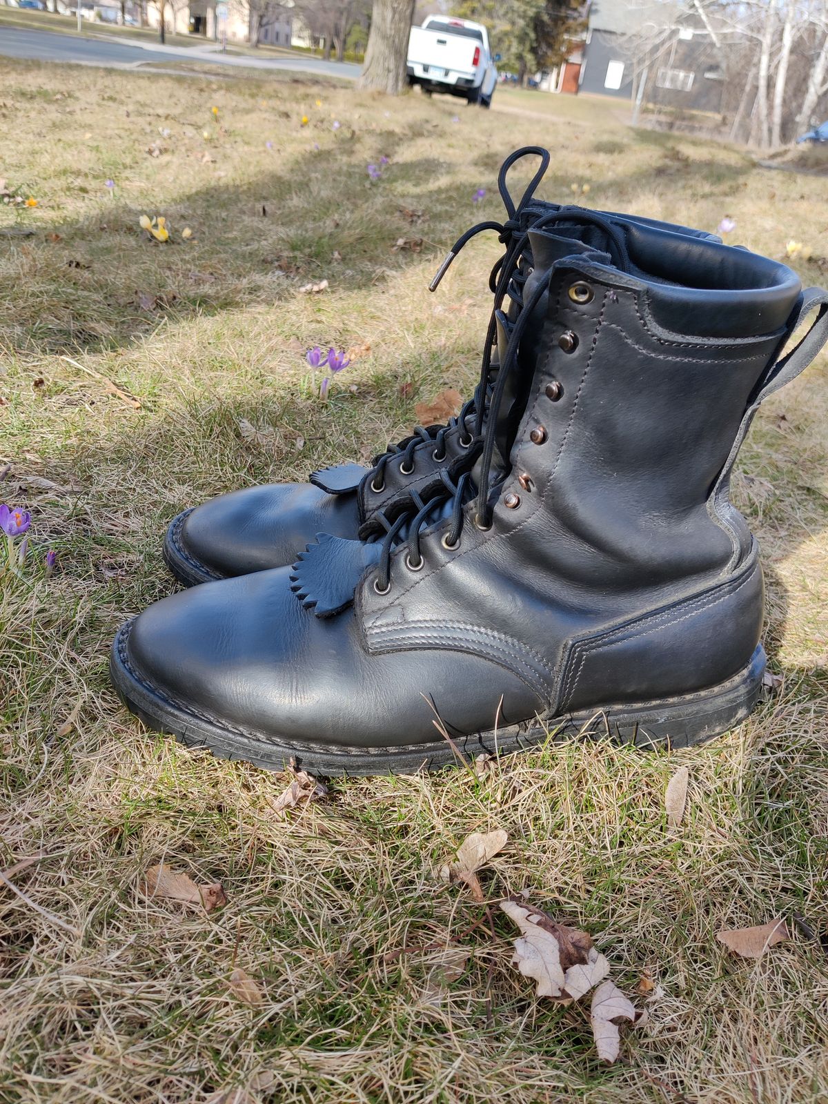 Photo by WhileyRasqual on April 4, 2024 of the Nicks Tactical in Seidel WeatherShield Black.
