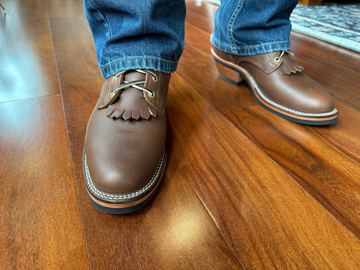 Photo by crd on February 4, 2024 of the Nicks Packer in Seidel 1964 Brown.