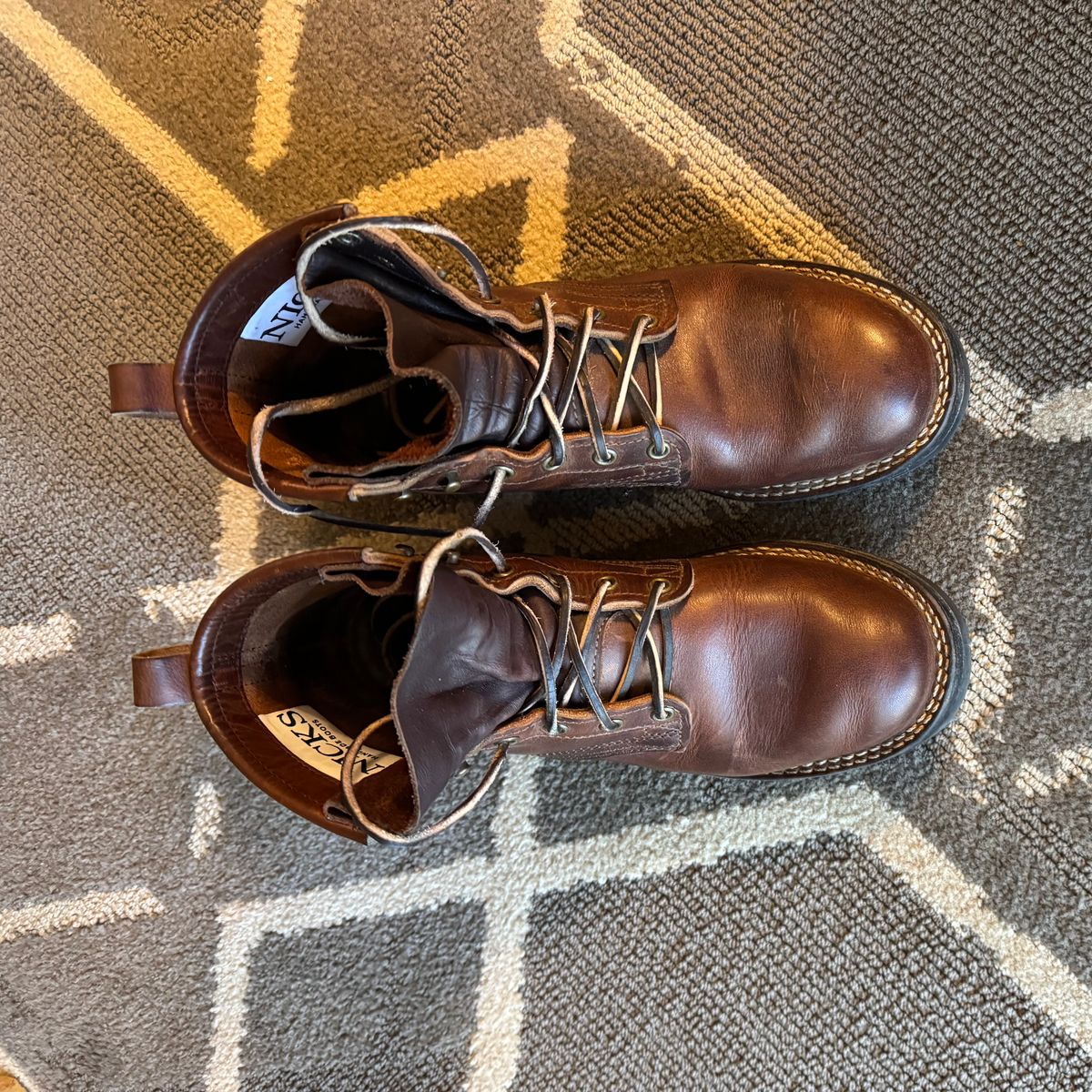 Photo by urban_spelunking on November 5, 2024 of the Nicks Custom Model in Italian Brown Cypress.