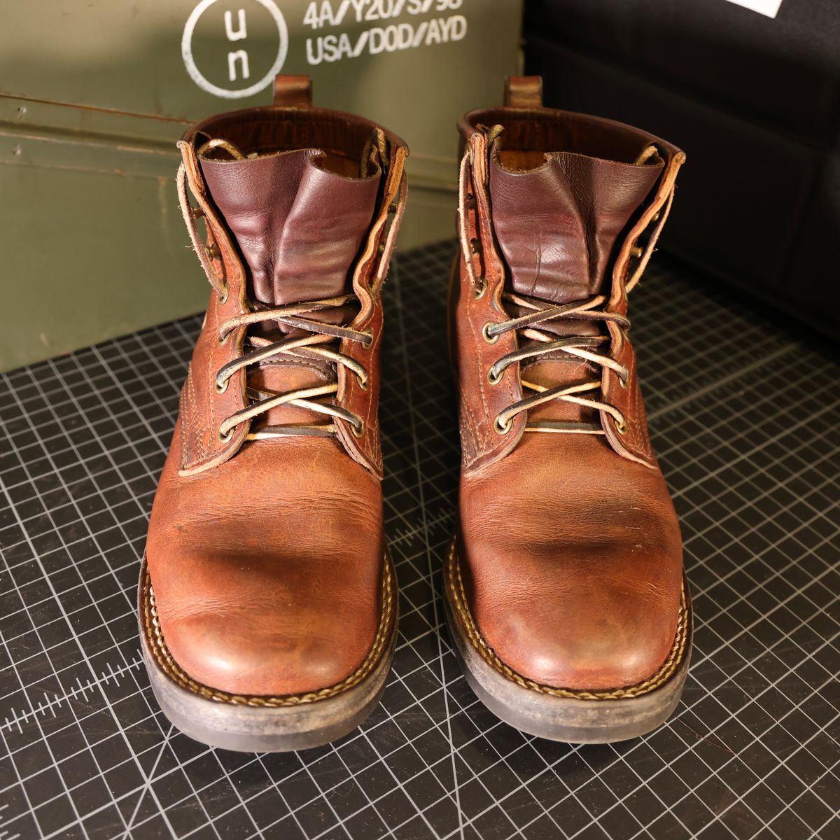 Photo by urban_spelunking on March 4, 2025 of the Nicks Custom Model in Italian Brown Cypress.