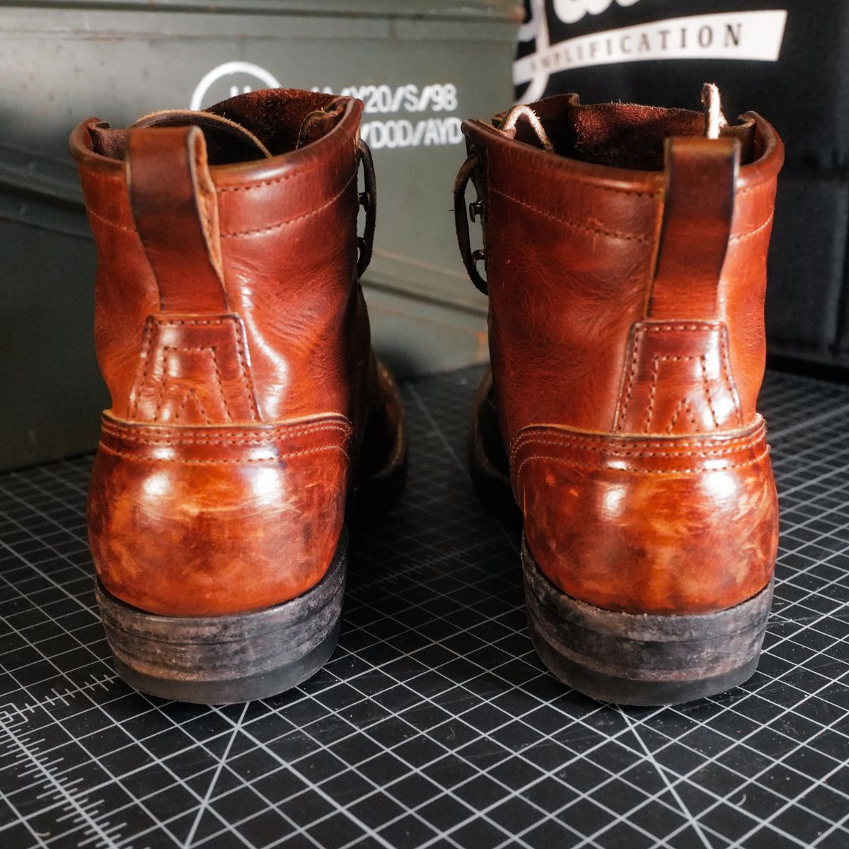 Photo by urban_spelunking on April 4, 2025 of the Nicks Custom Model in Italian Brown Cypress.