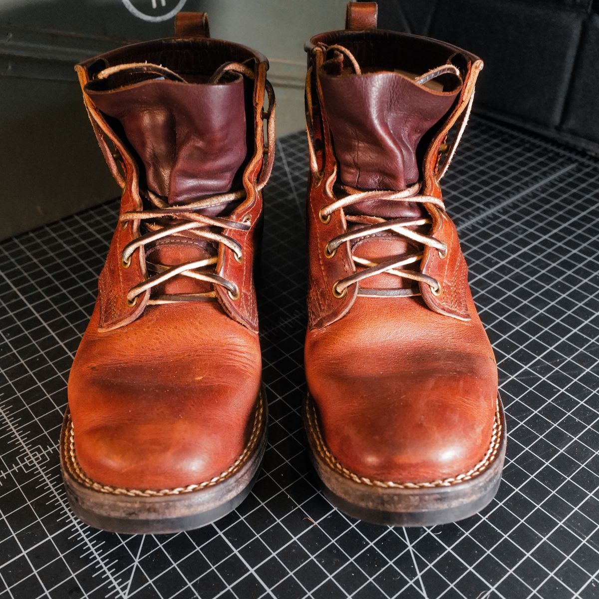 Photo by urban_spelunking on April 4, 2025 of the Nicks Custom Model in Italian Brown Cypress.