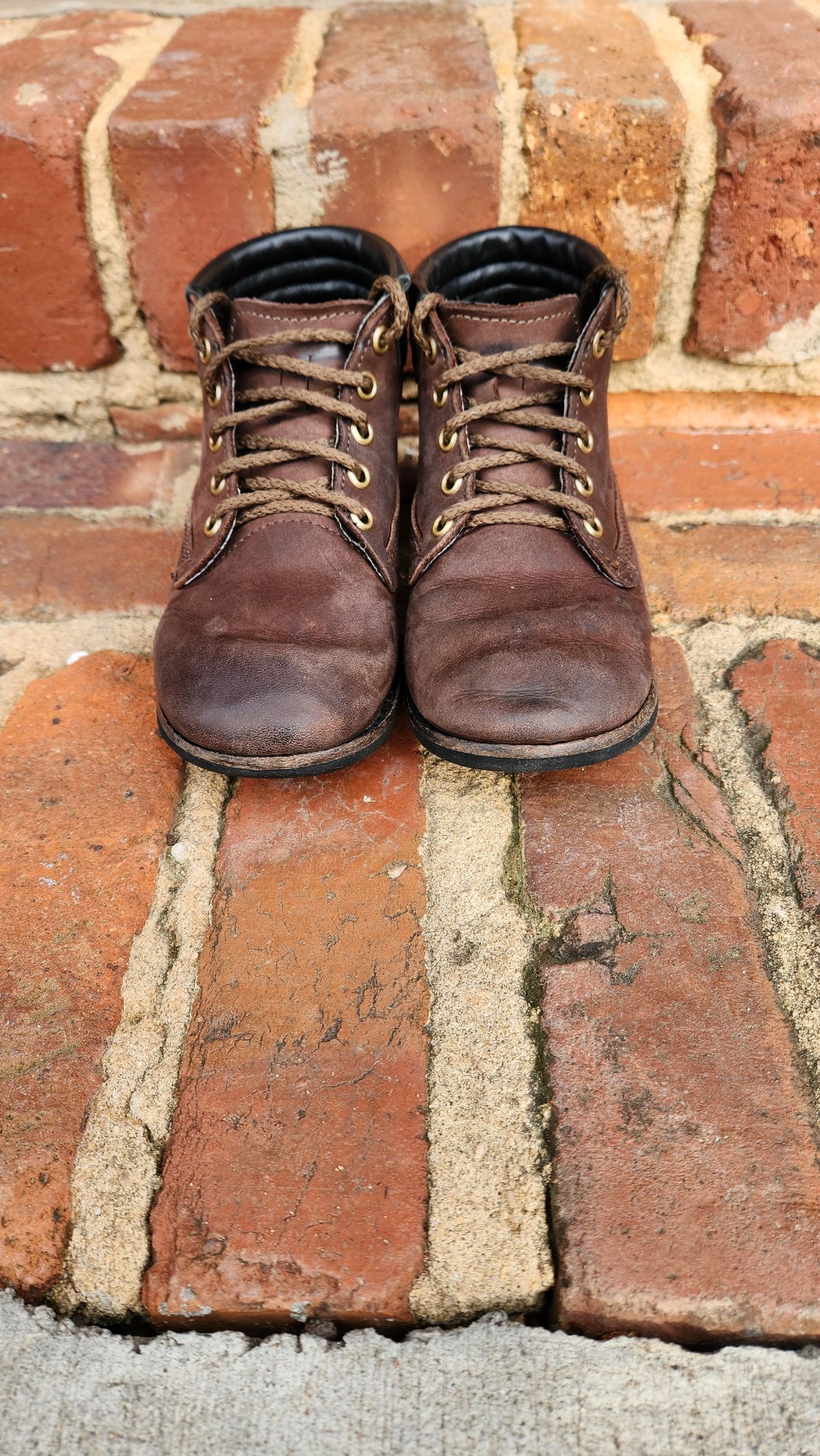 Photo by WeltedOne on February 4, 2024 of the Zimmerman Shoes Levon High Top in Chocolate Nubuck.