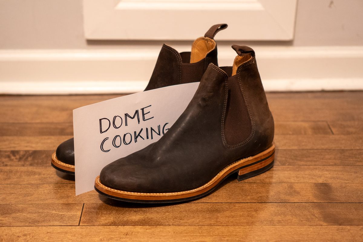 Photo by pesayerm on November 6, 2025 of the Viberg Chelsea in Maryam Split Horsebutt.