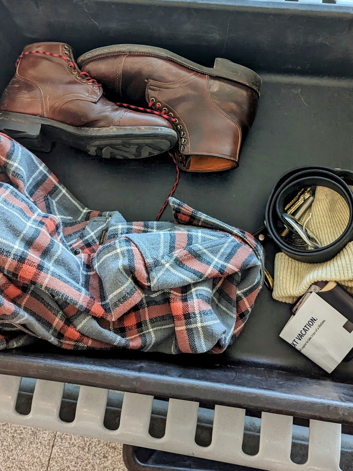 Photo by funfetti on March 6, 2024 of the Viberg Service Boot BCT in Horween Color 4 Shell Cordovan.