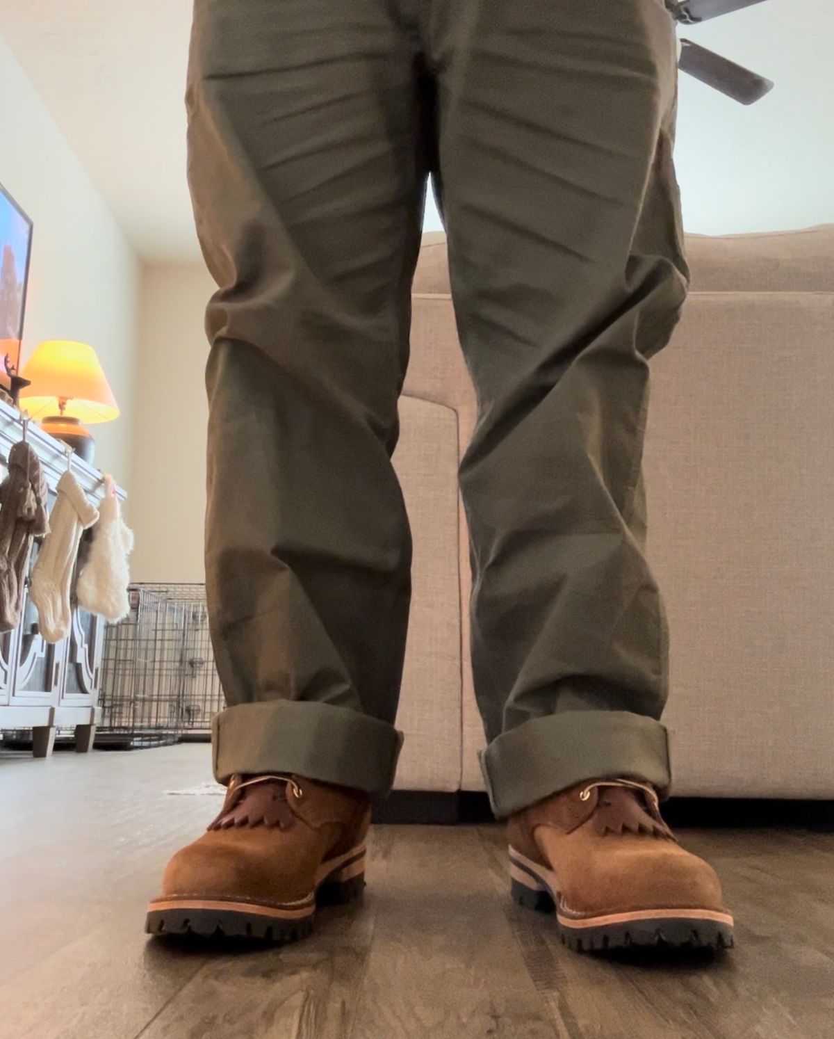 Photo by killerbootsman on November 23, 2023 of the Nicks BuilderPro in Seidel 1964 Brown Roughout.